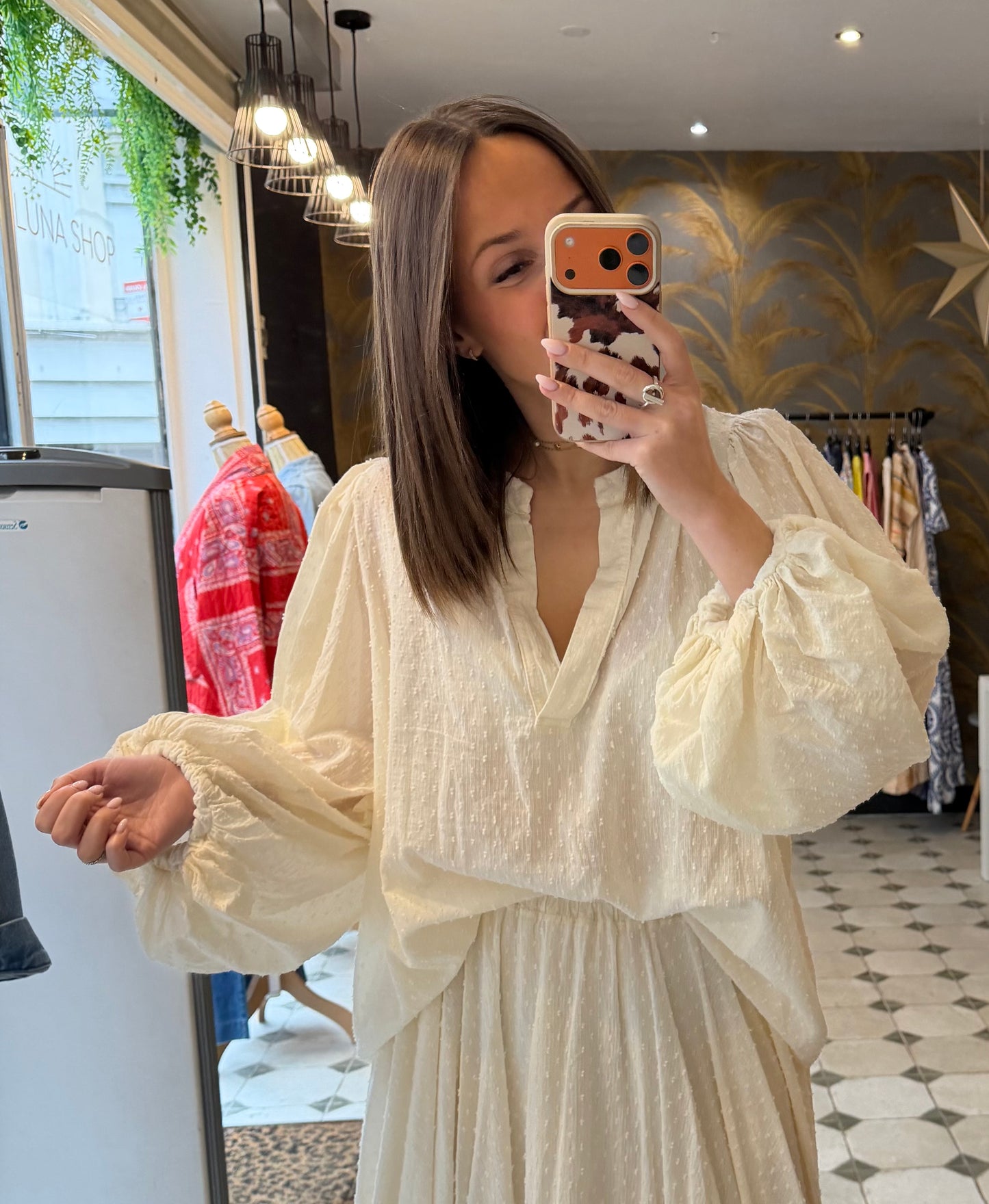 Blouse Flore écrue - Johanna Paris