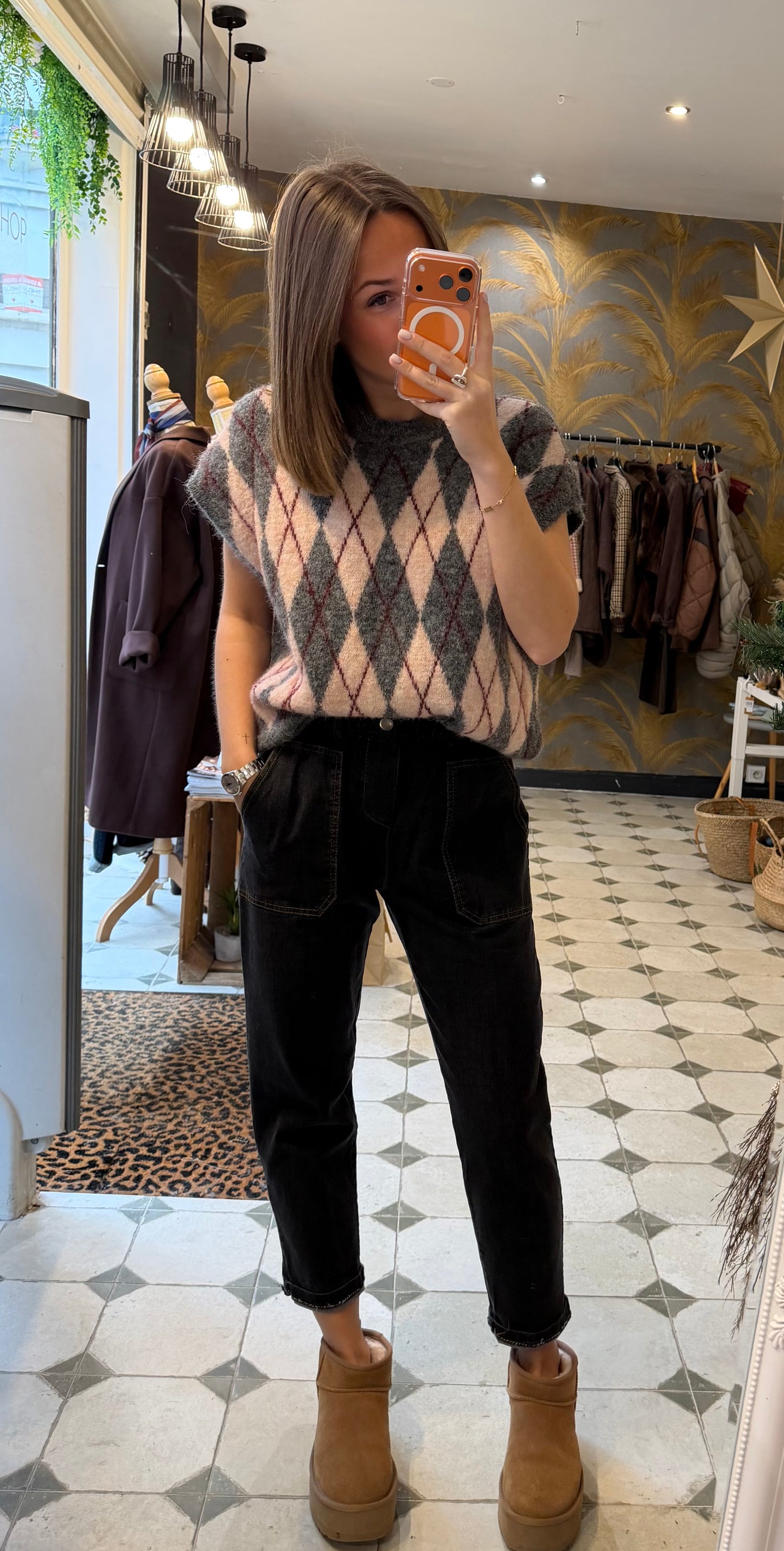 Pull sans manches Pierre - Johanna Paris