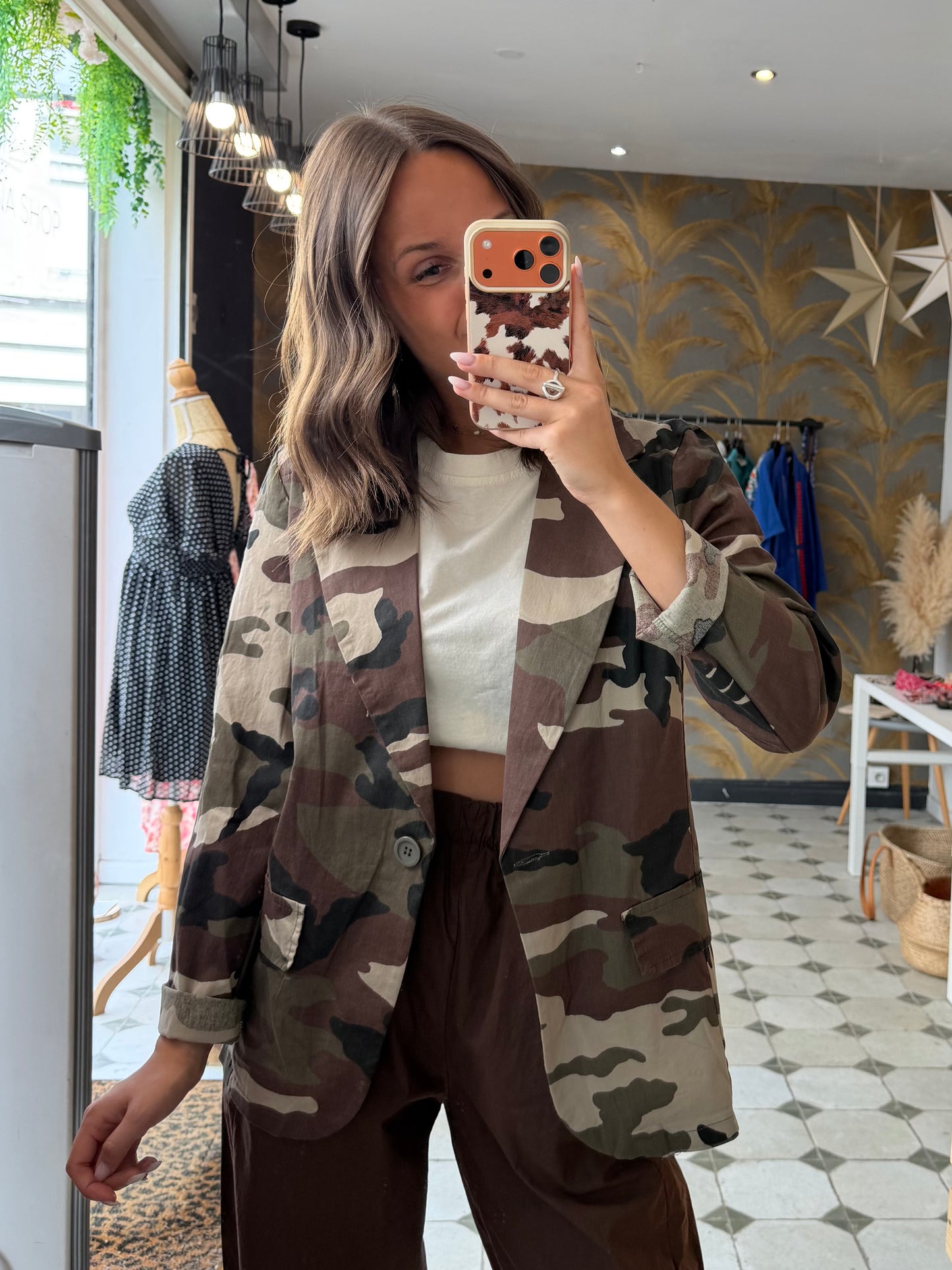 Blazer militaire - Johanna Paris