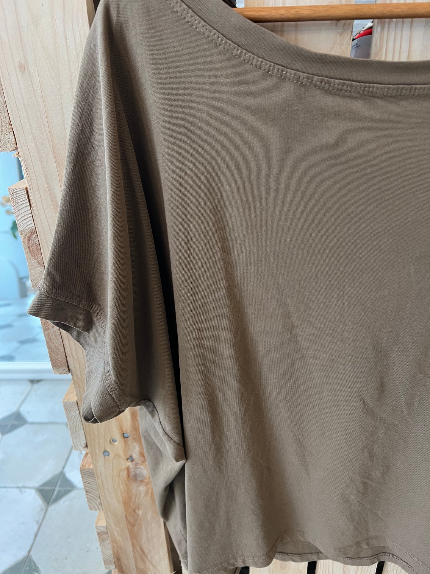 T-Shirt  choco clair - Johanna Paris
