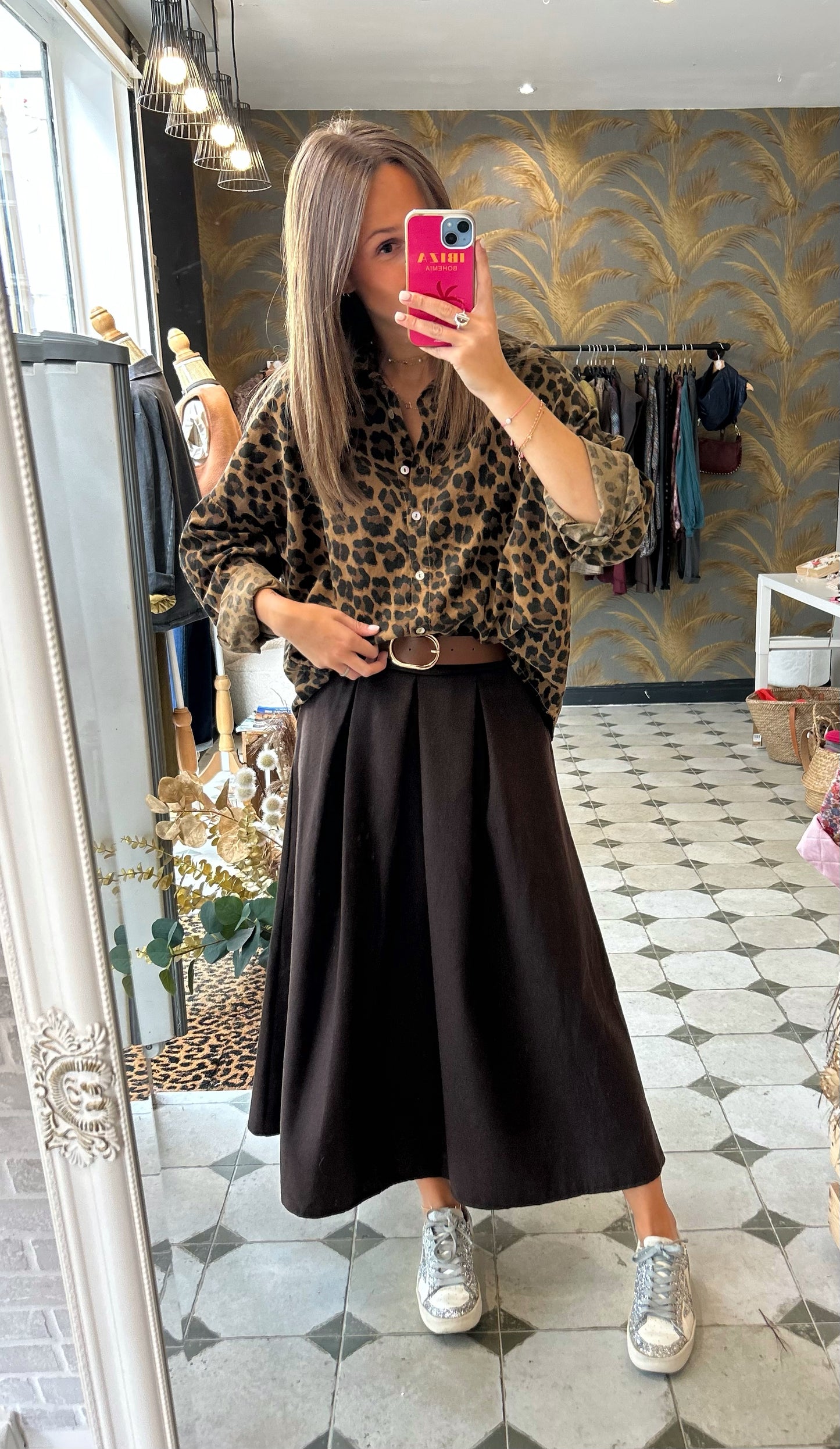 Chemise en velours Léo - Johanna Paris