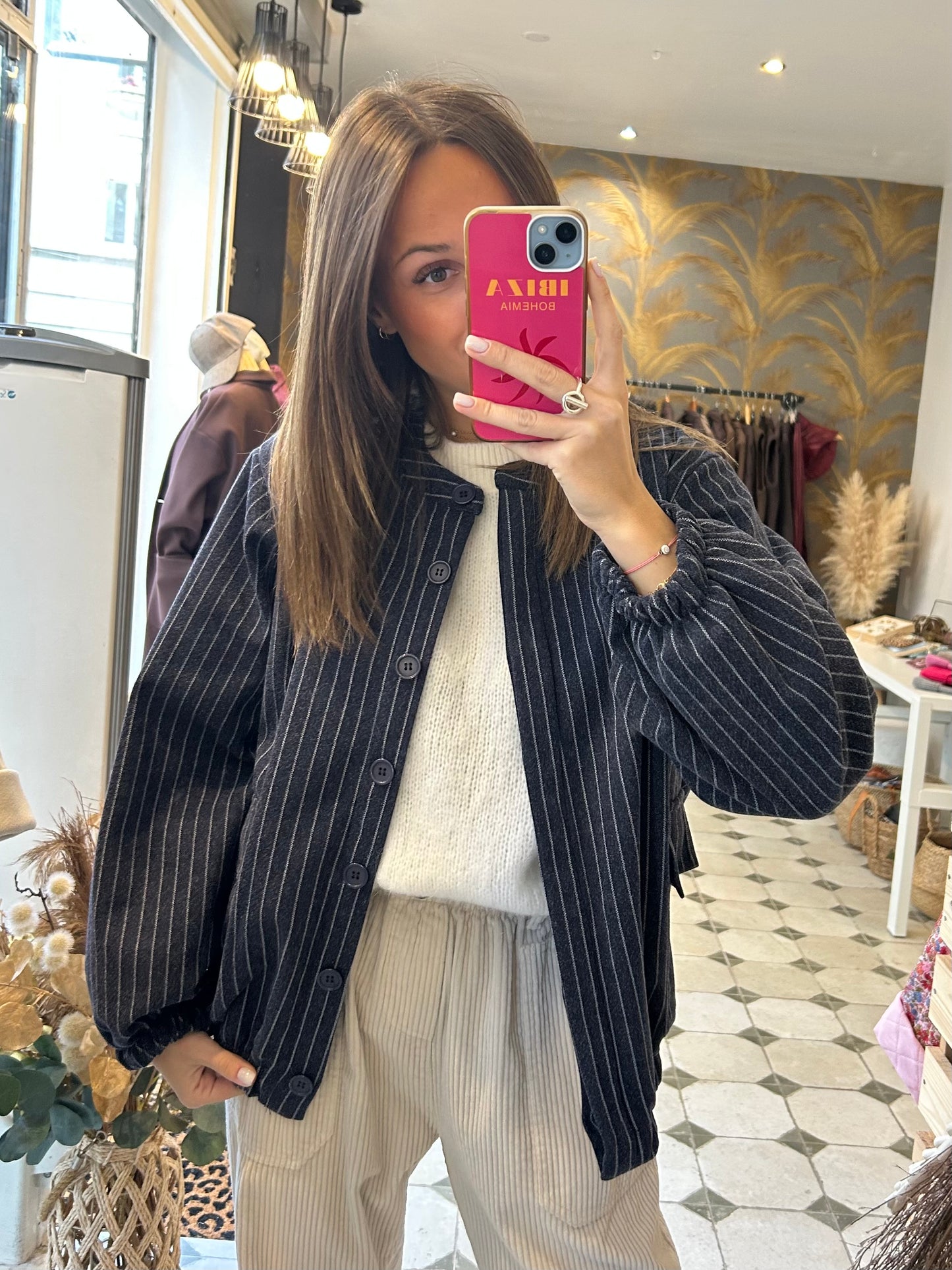 Veste Jorah bleu - Johanna Paris