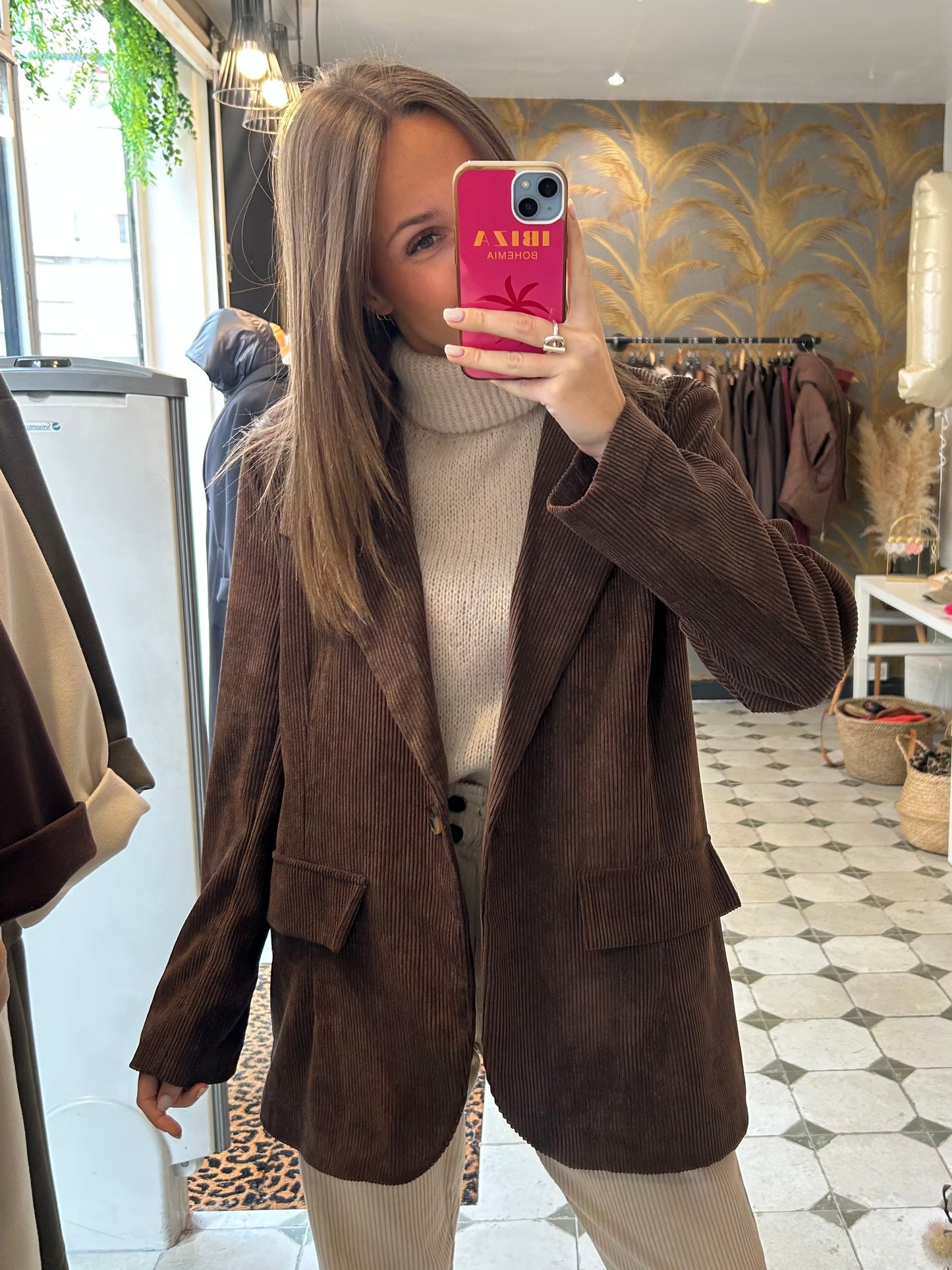 Blazer en velours Marlo - Johanna Paris