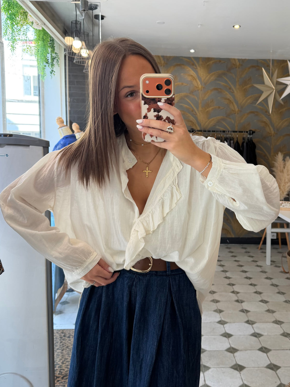 Chemise Soline écru - Johanna Paris
