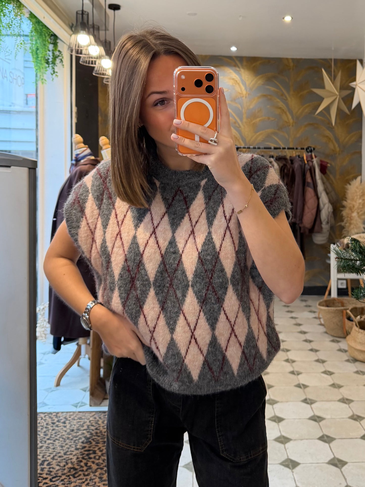 Pull sans manches Pierre - Johanna Paris