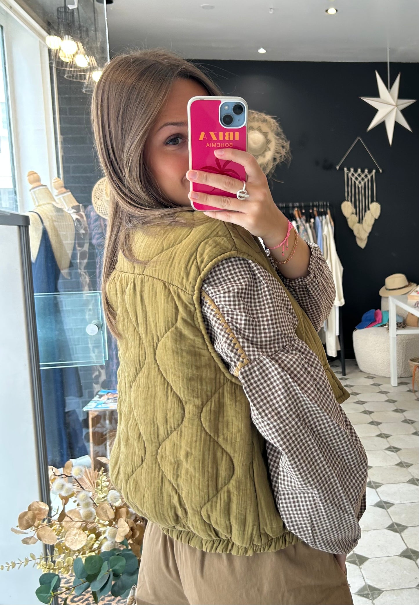 Veste Isaure curry - Johanna Paris