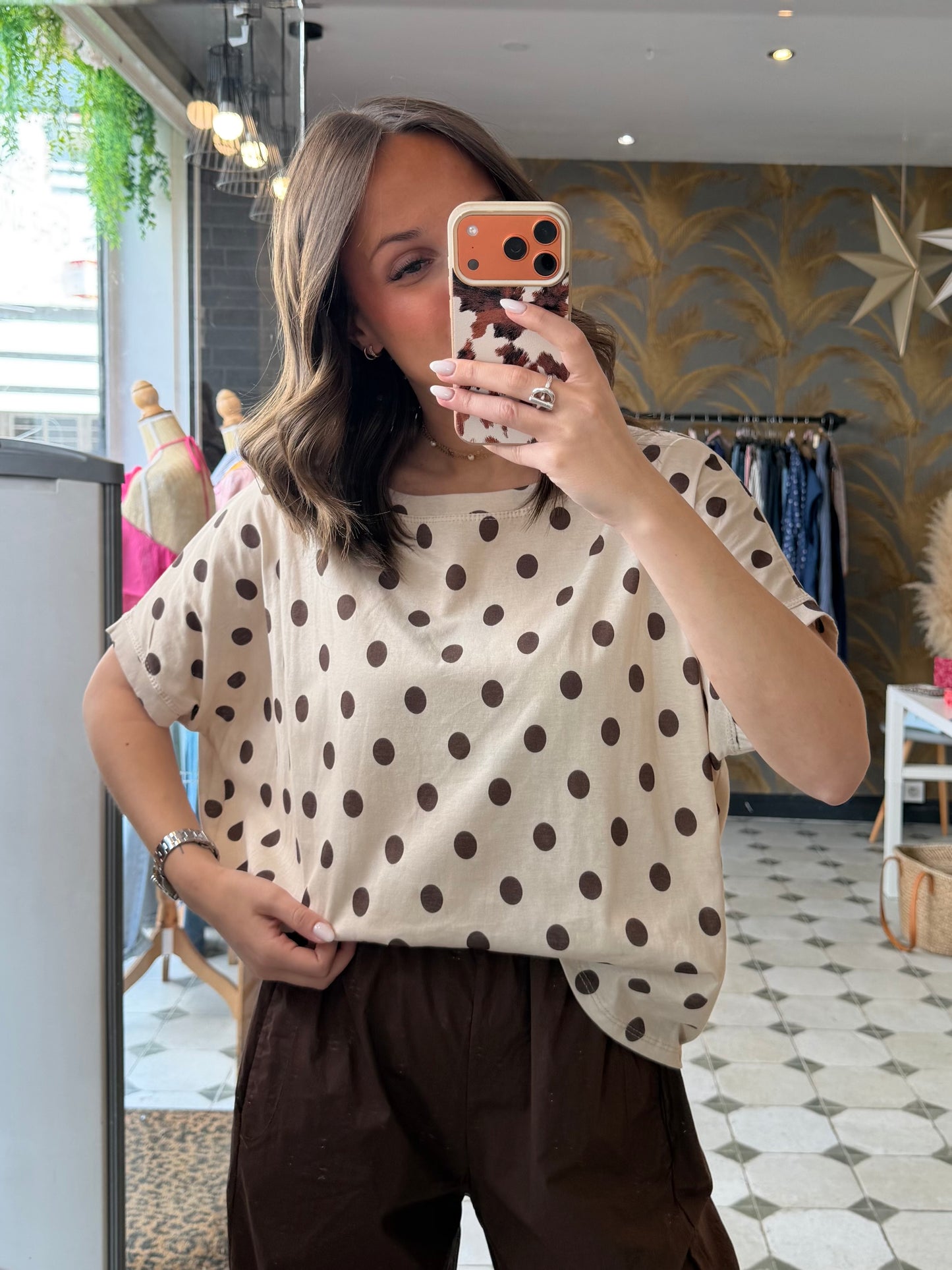 T-Shirt à pois - Johanna Paris