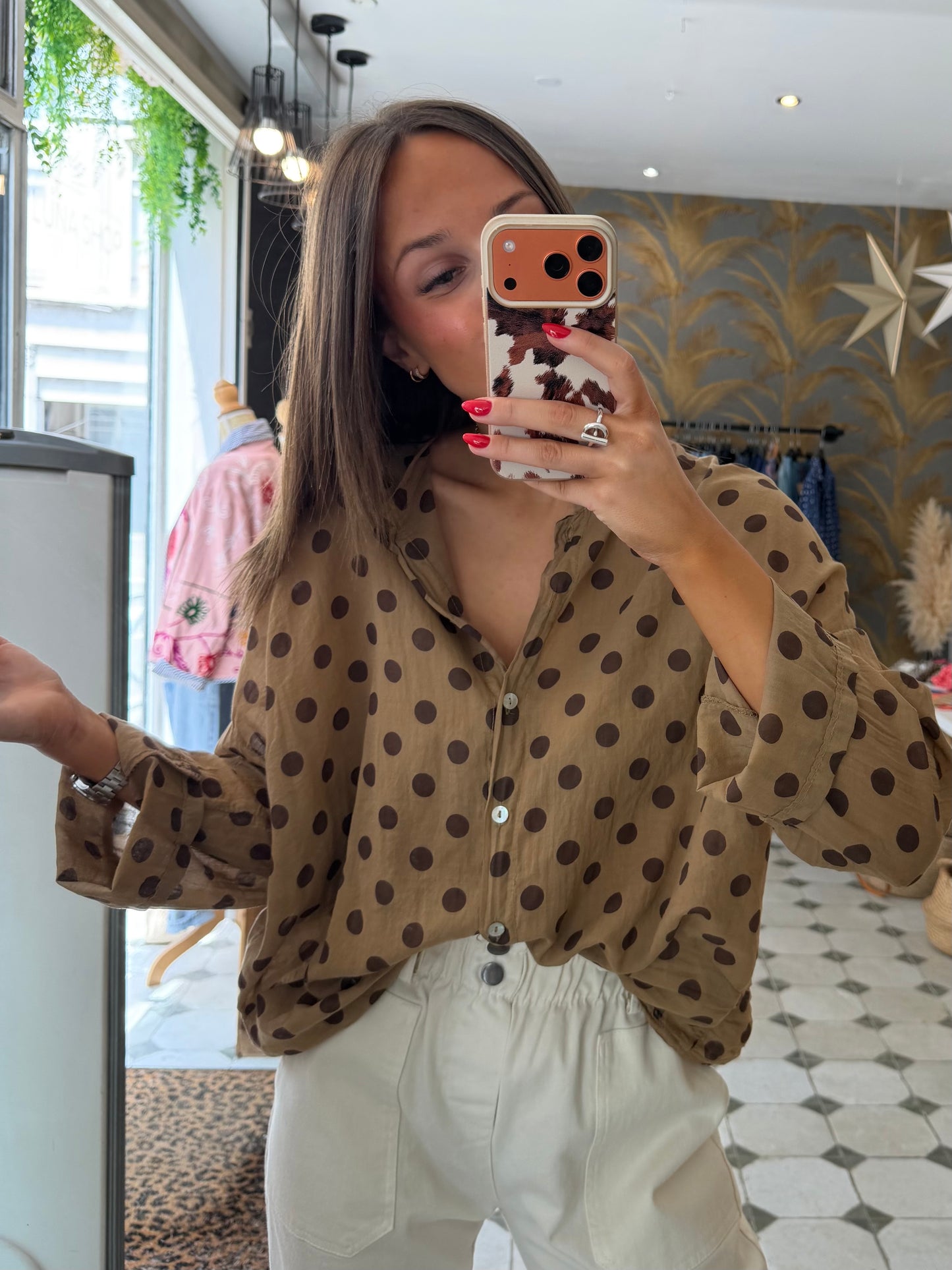 Chemise à pois - Johanna Paris