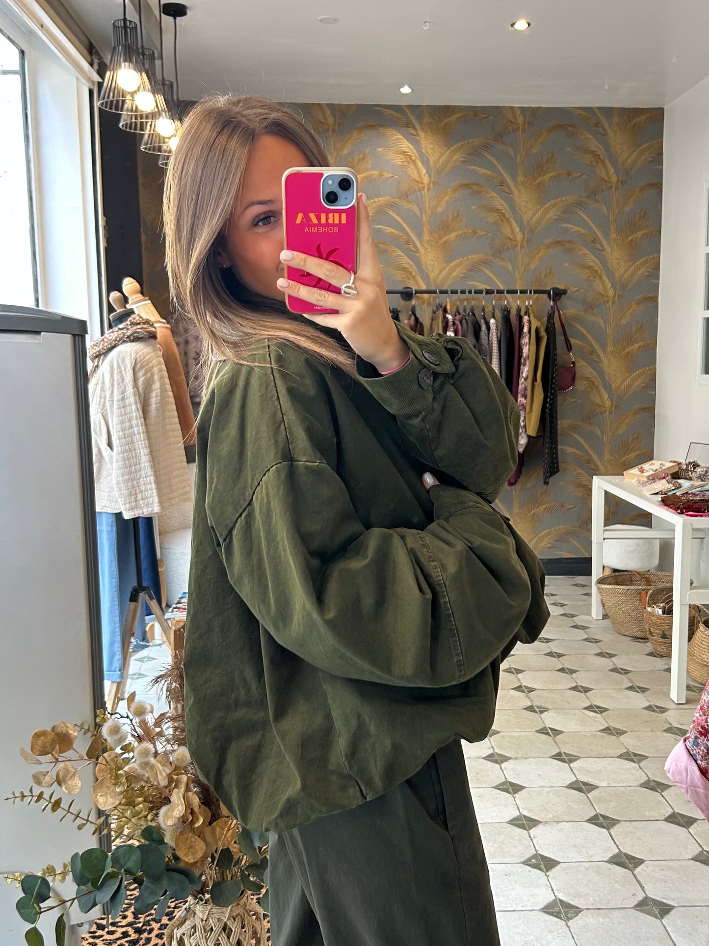 Veste Jenna kaki - Johanna Paris