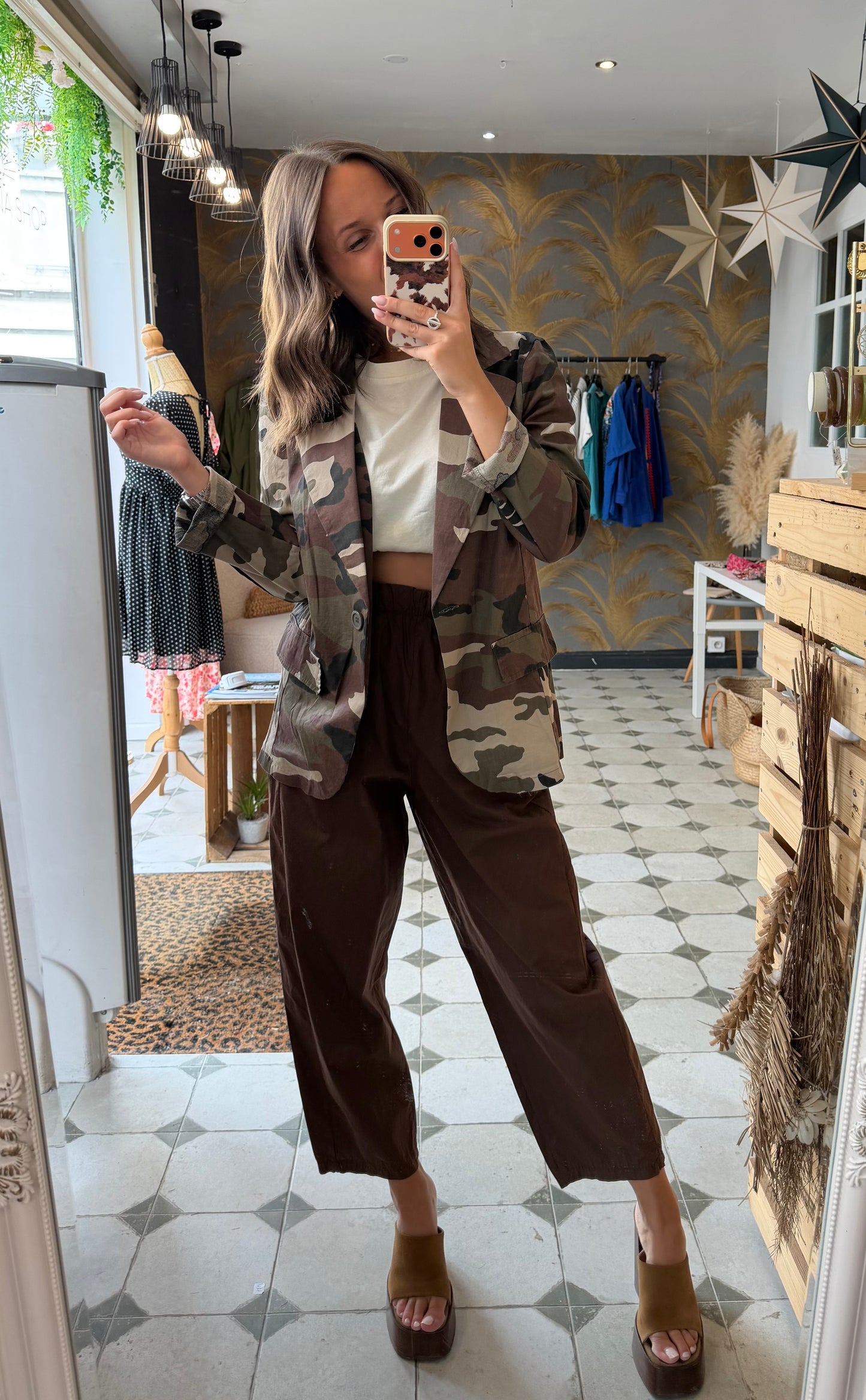 Blazer militaire - Johanna Paris