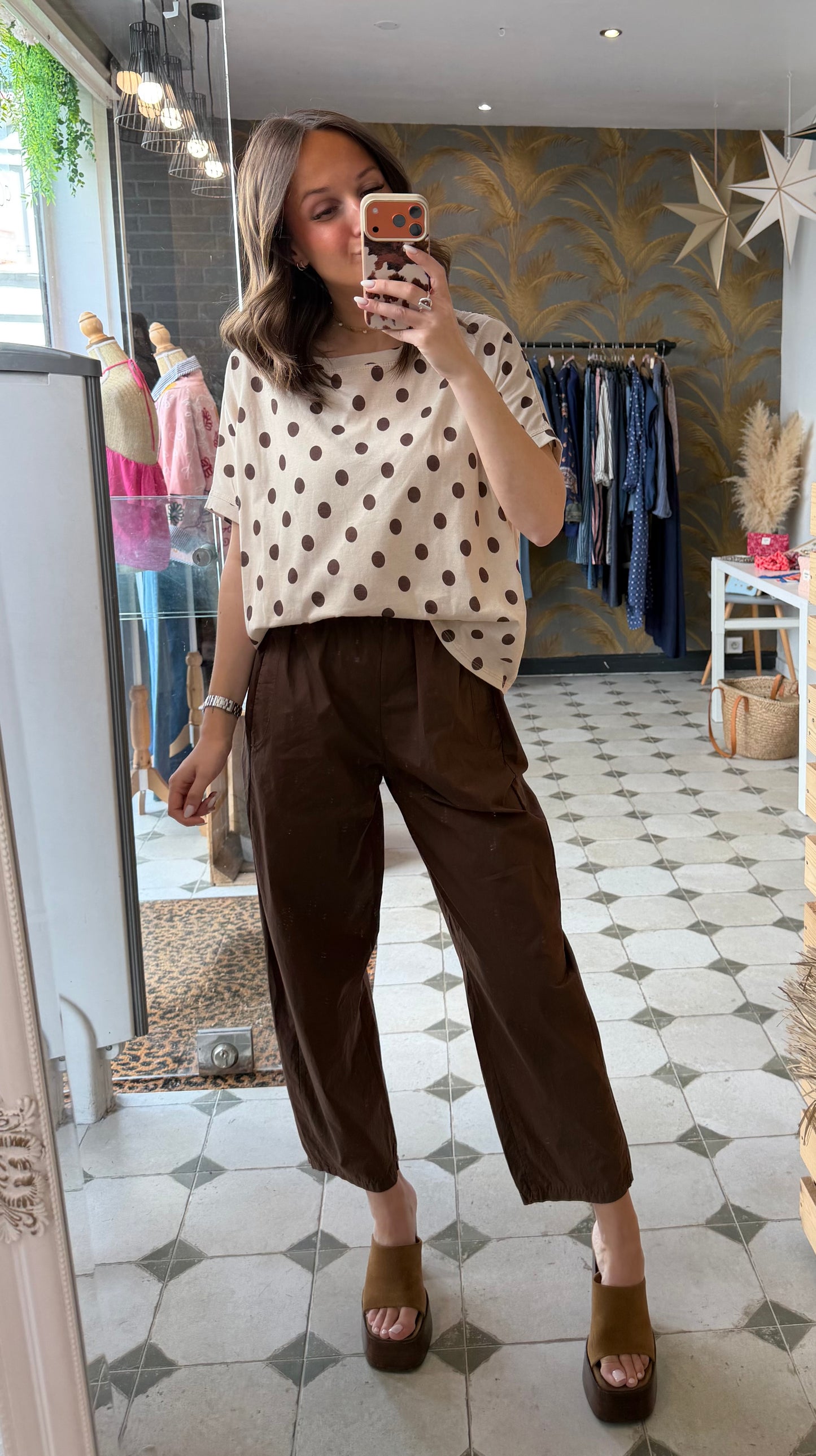 T-Shirt à pois - Johanna Paris