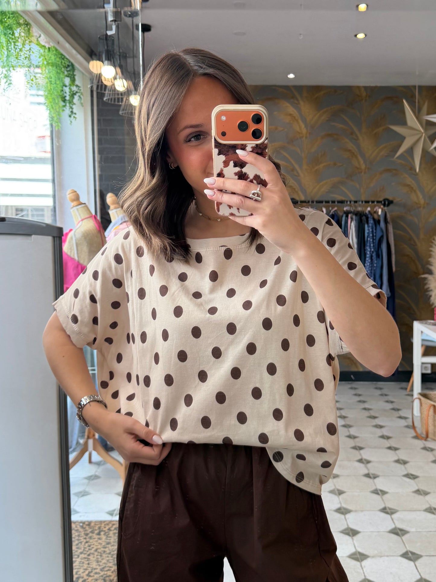 T-Shirt à pois - Johanna Paris