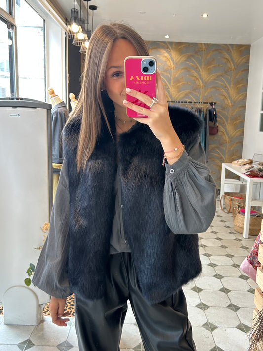 Gilet en fourrure Fara - Johanna Paris