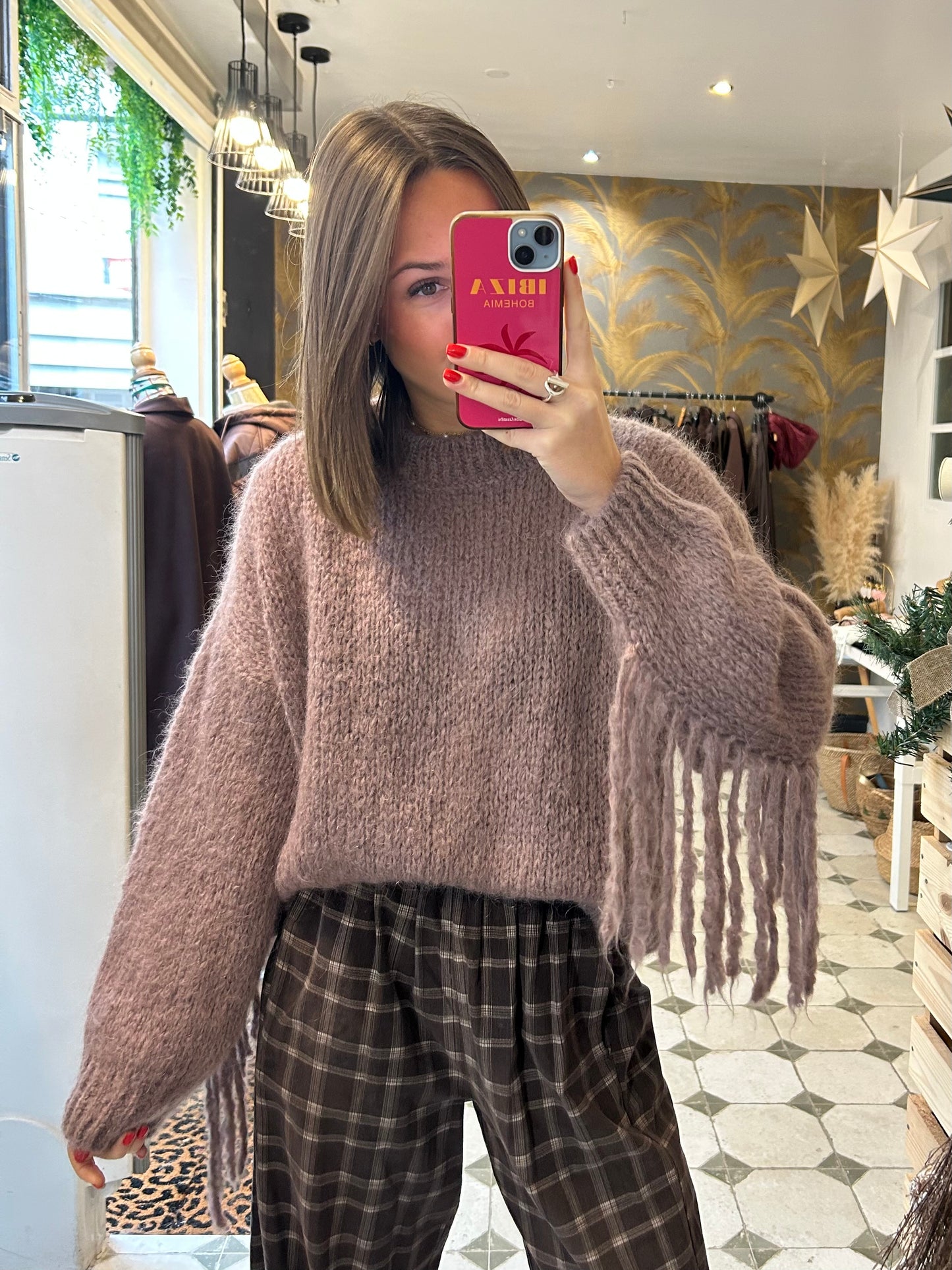 Pull Western taupe - Johanna Paris