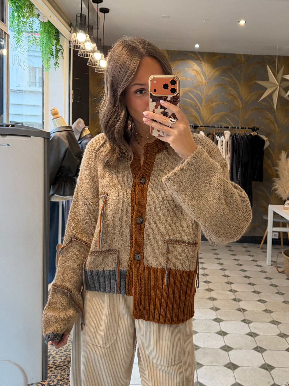 Gilet asymétrique Aliya - Johanna Paris