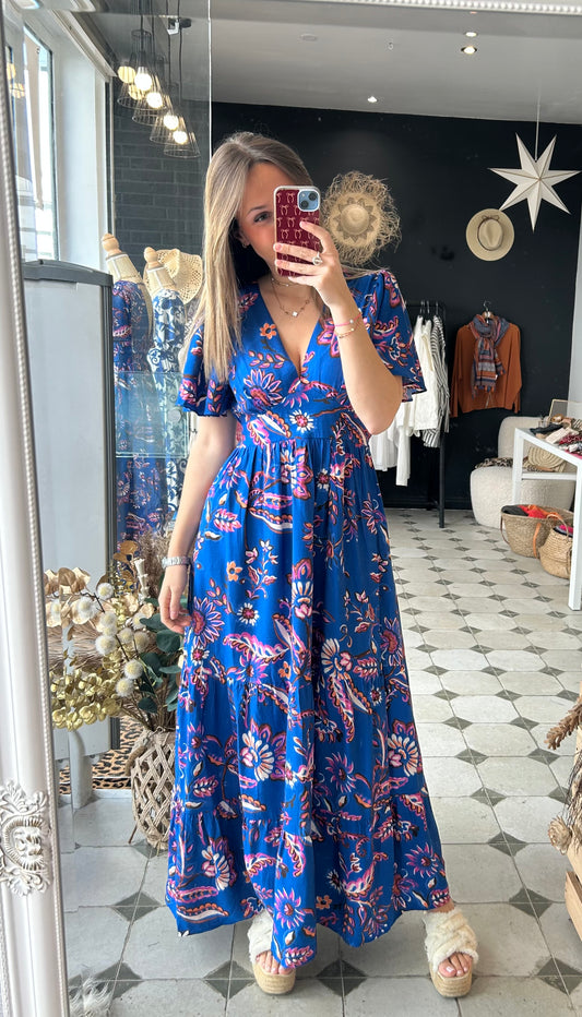 Robe Diane bleue
