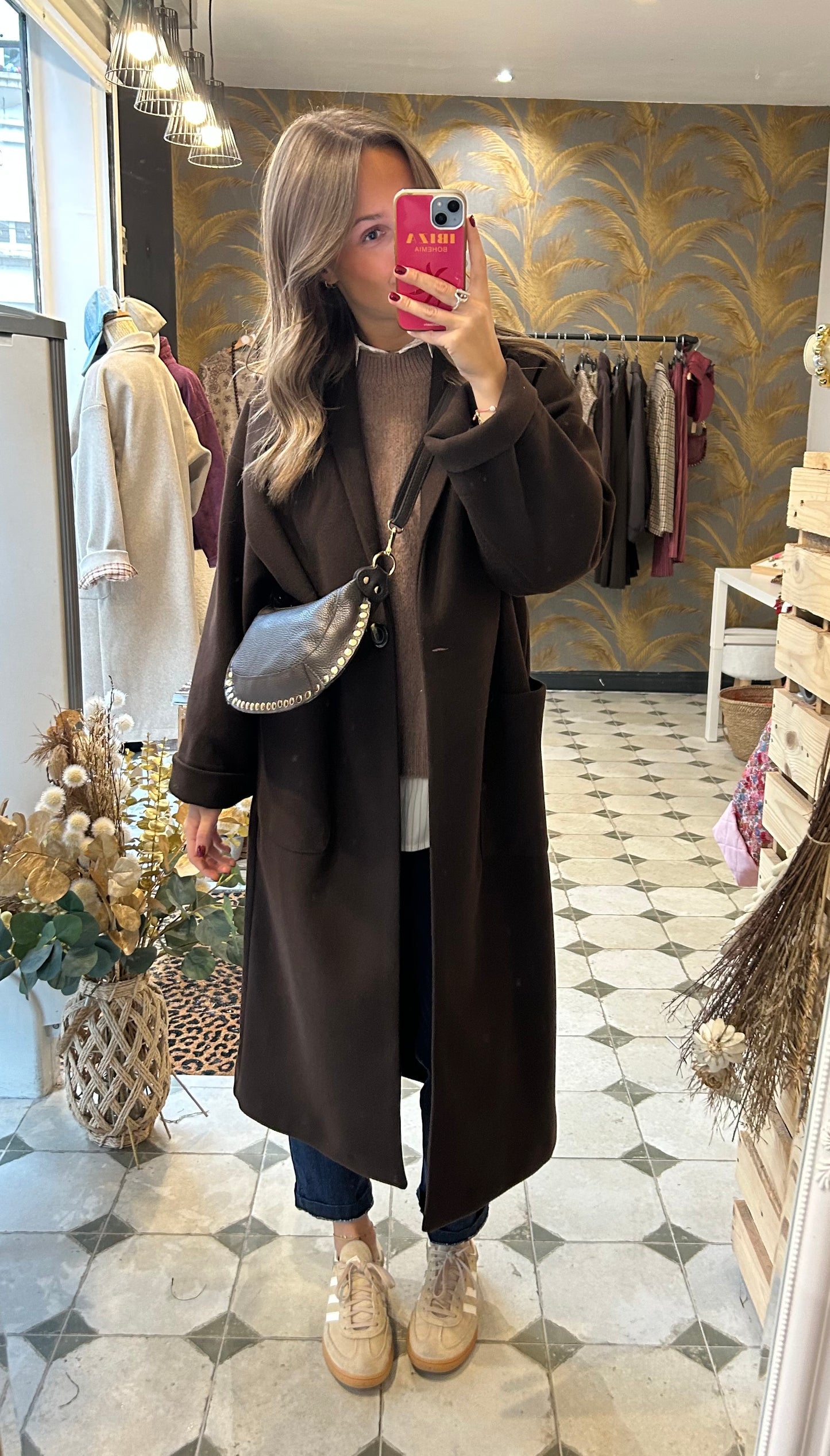 Manteau Tom chocolat