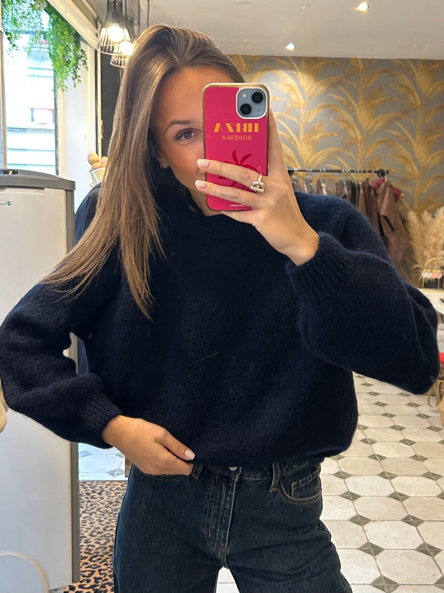 Pull Alma bleu marine