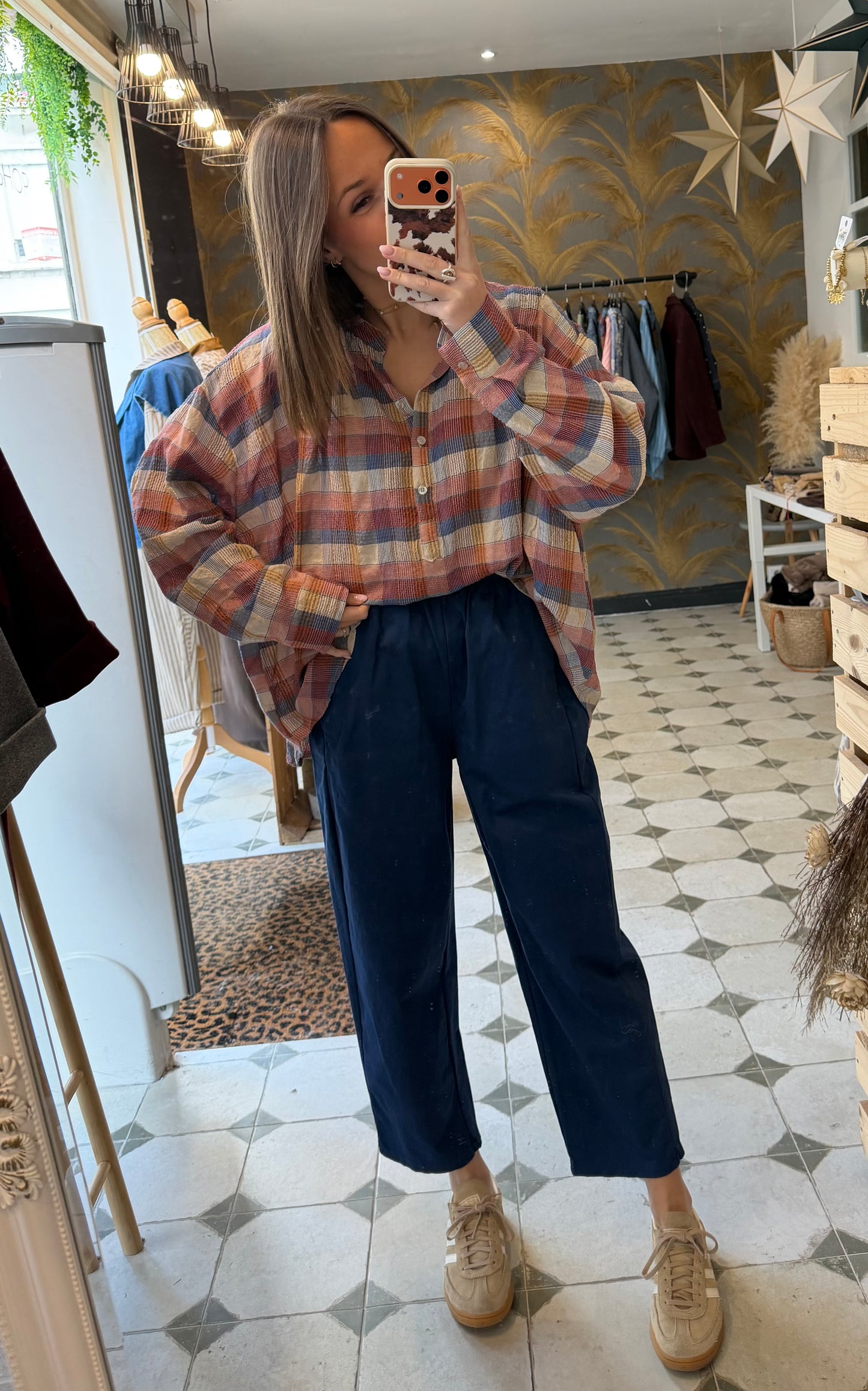 Pantalon Magique bleu marine clair - Johanna Paris -