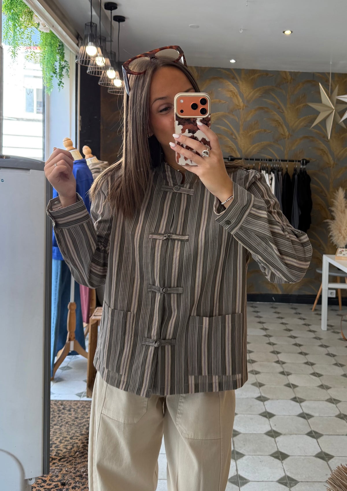 Chemise brandebourgs - Johanna Paris