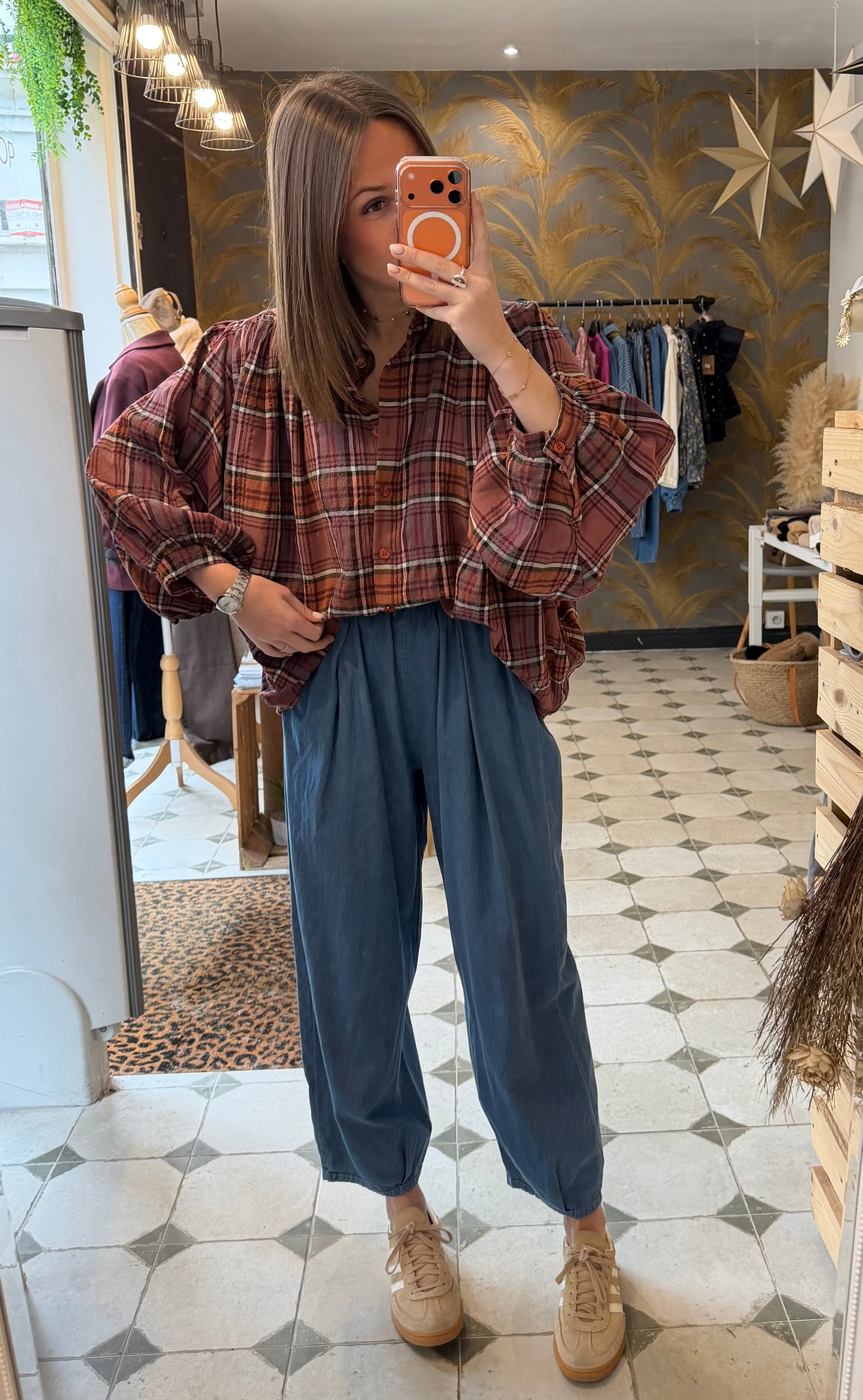 Pantalon Baloon en jean - Johanna Paris