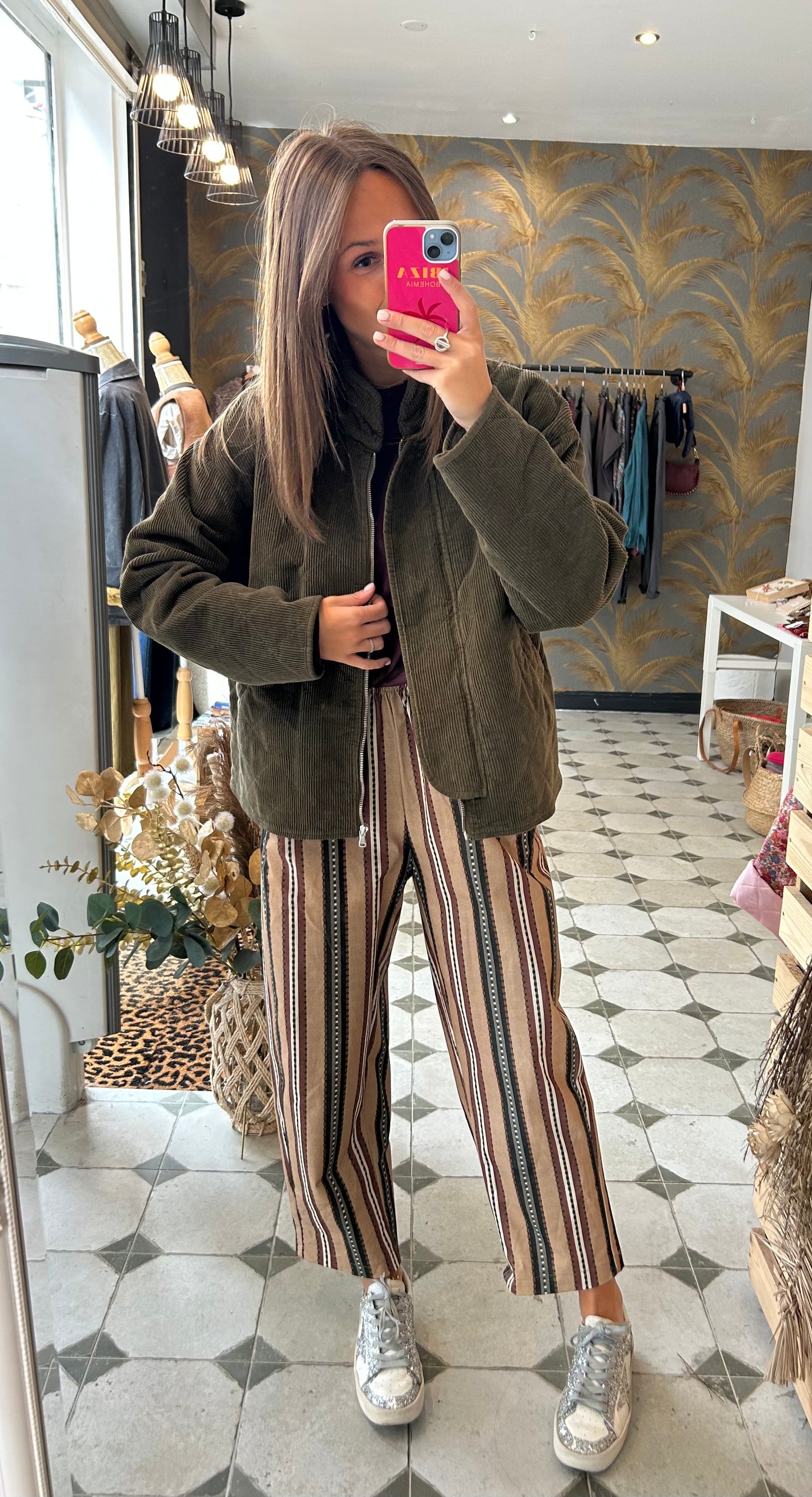 Veste Zoé kaki - Johanna Paris