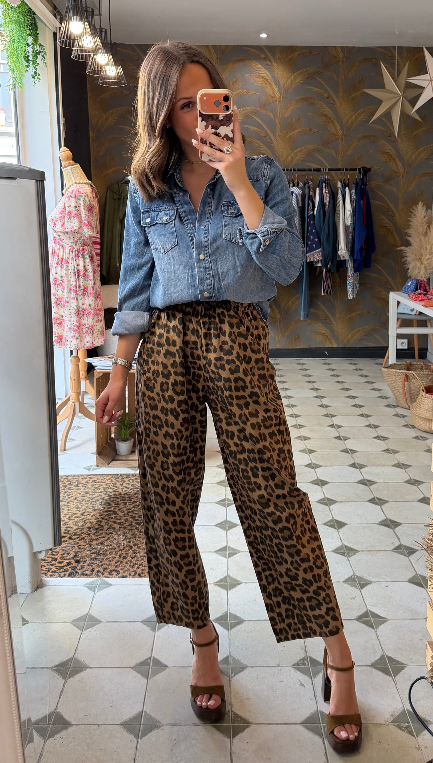 Chemise en jean - Johanna Paris