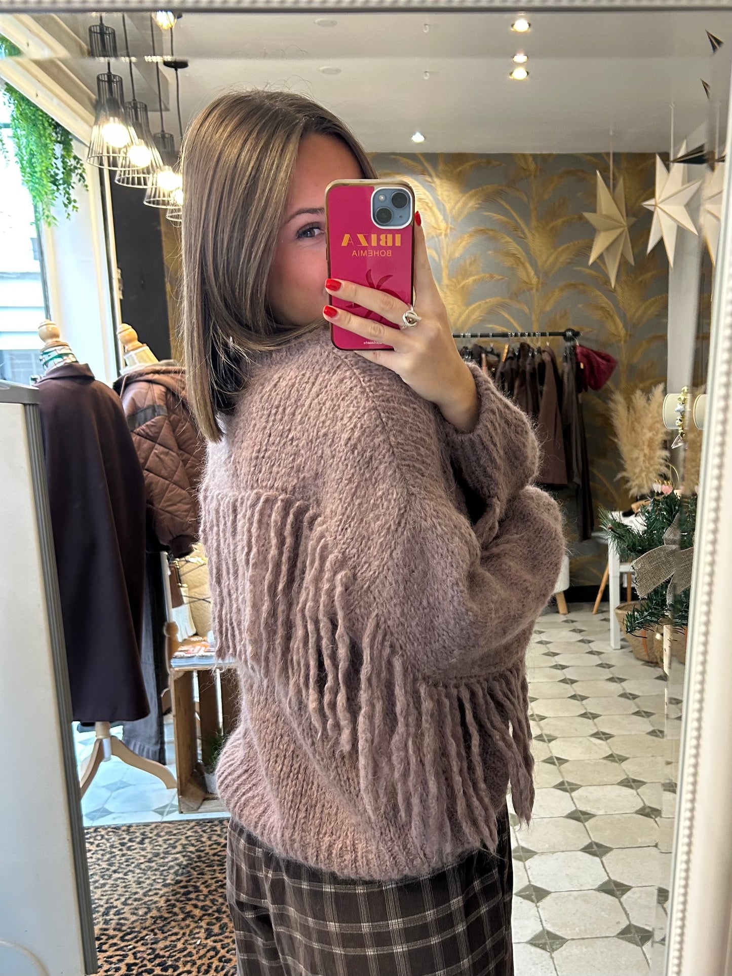 Pull Western taupe - Johanna Paris