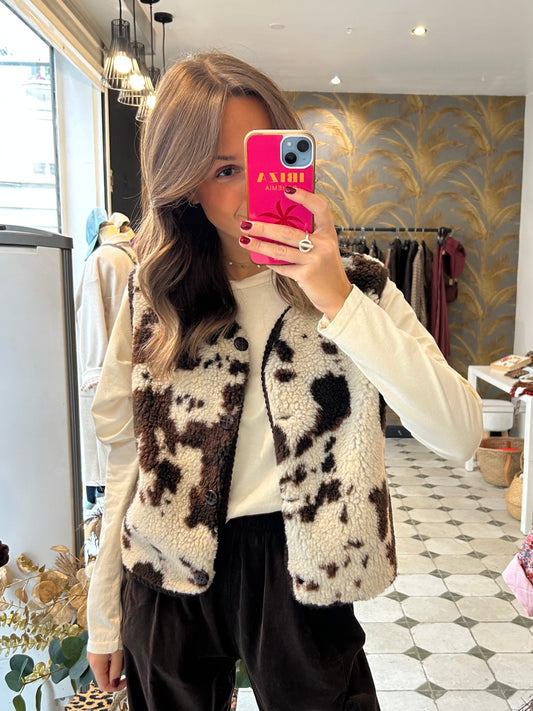 Gilet Cow - Johanna Paris