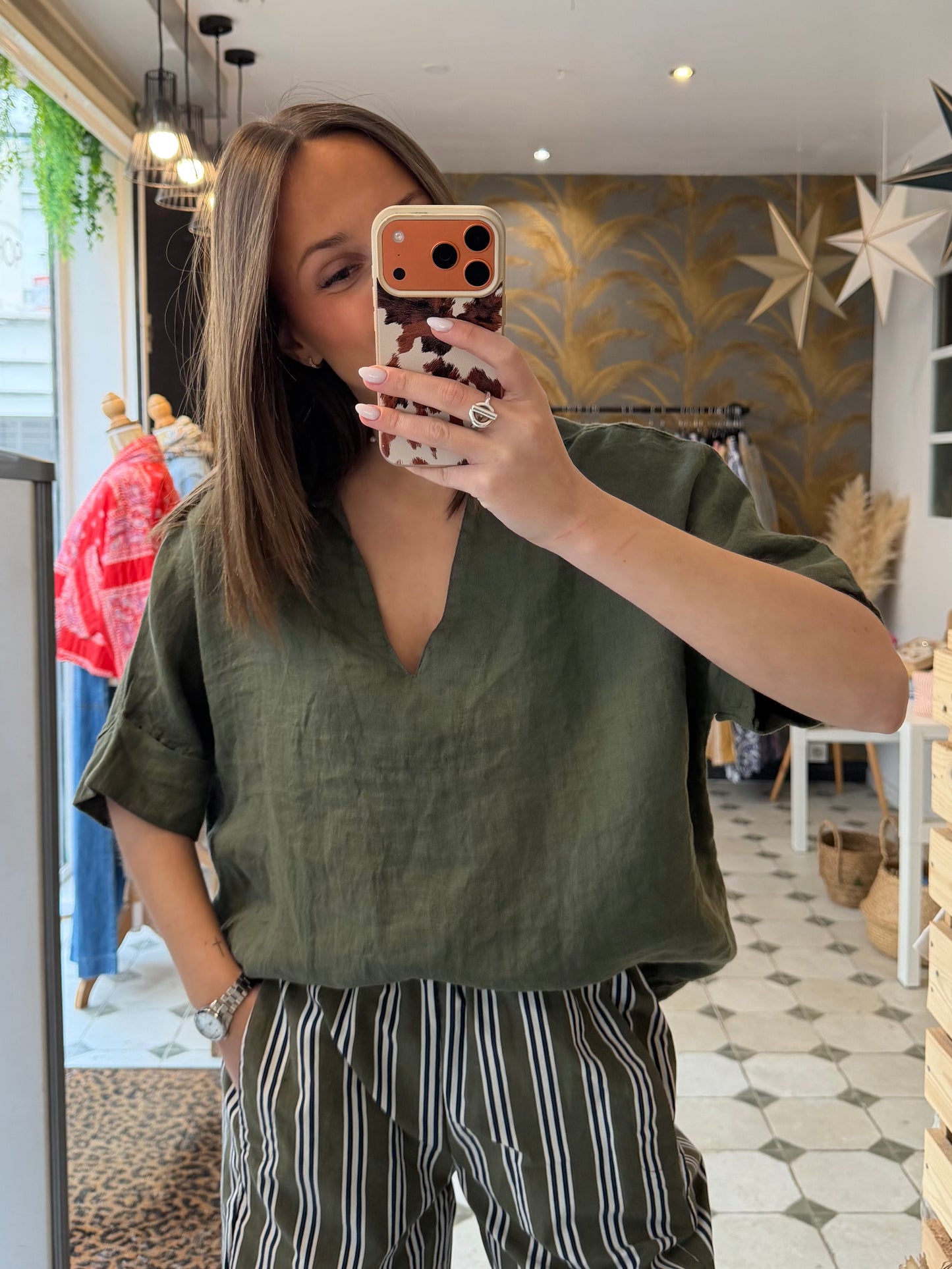 Blouse Lino - Johanna Paris