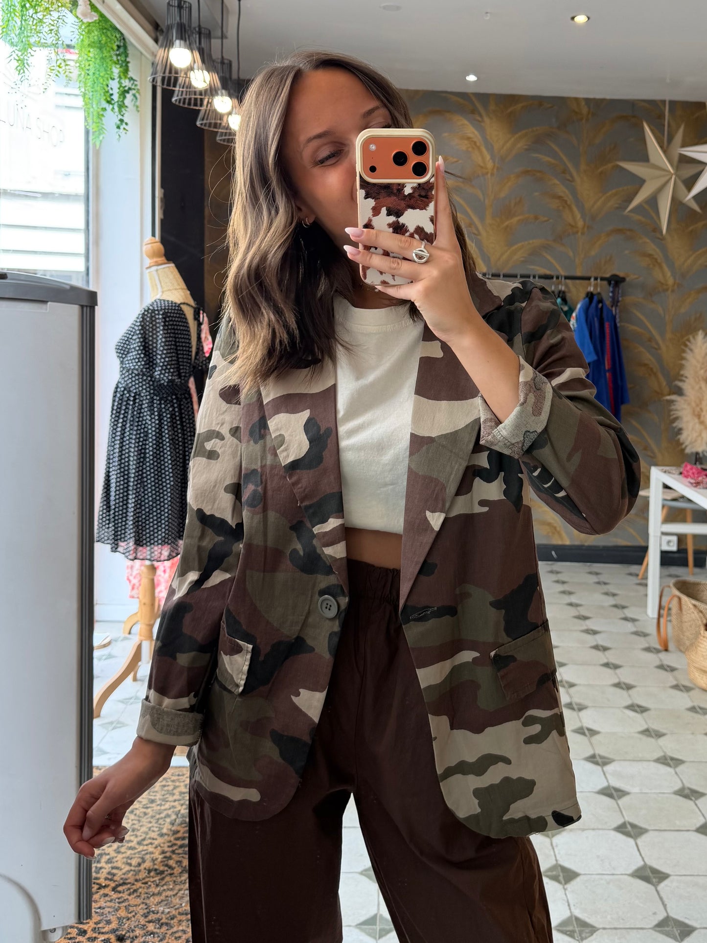 Blazer militaire - Johanna Paris
