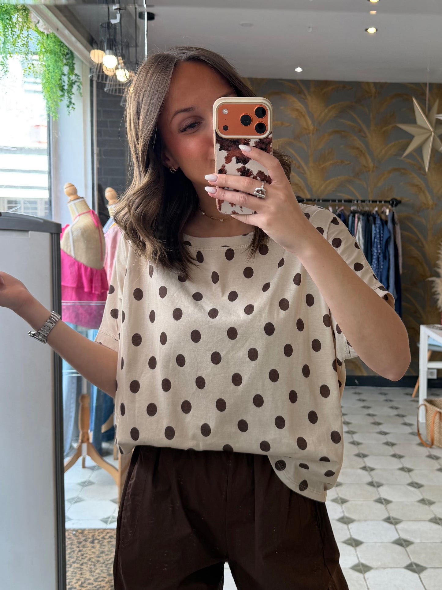 T-Shirt à pois - Johanna Paris