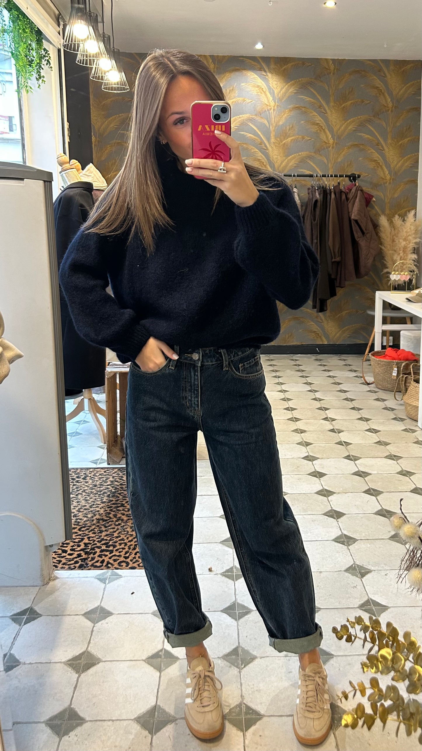 Pull Alma bleu marine