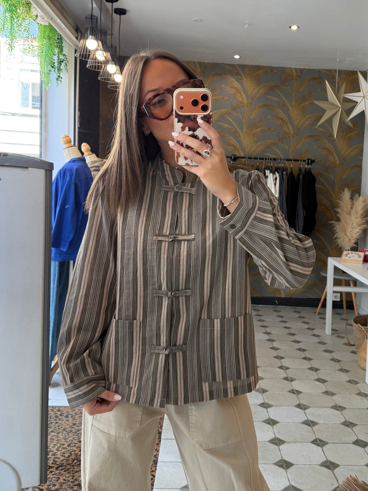 Chemise brandebourgs - Johanna Paris