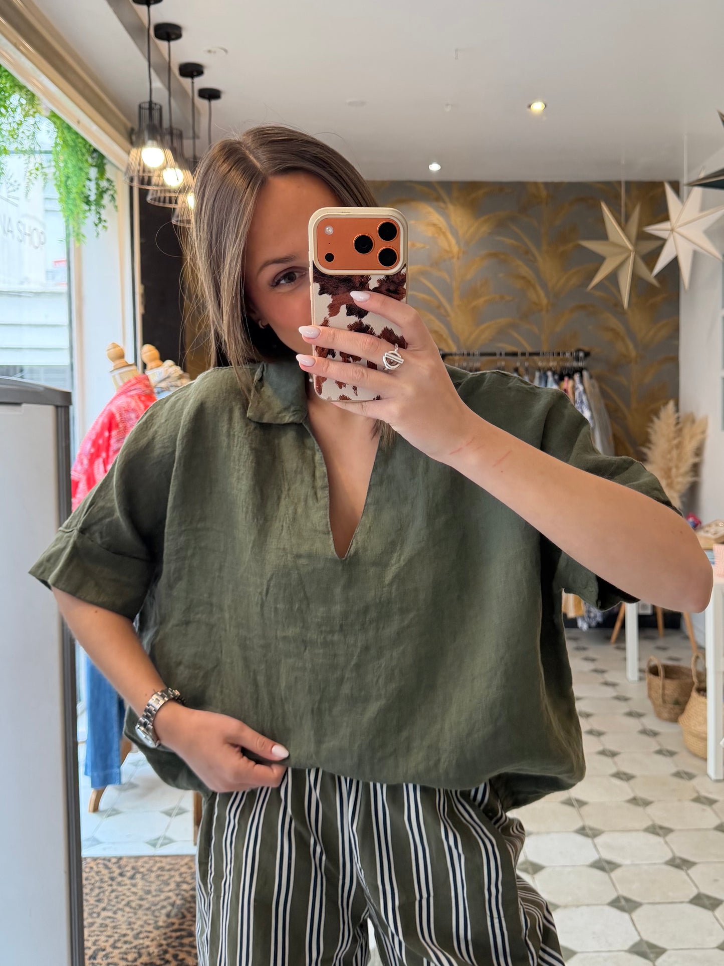 Blouse Lino - Johanna Paris