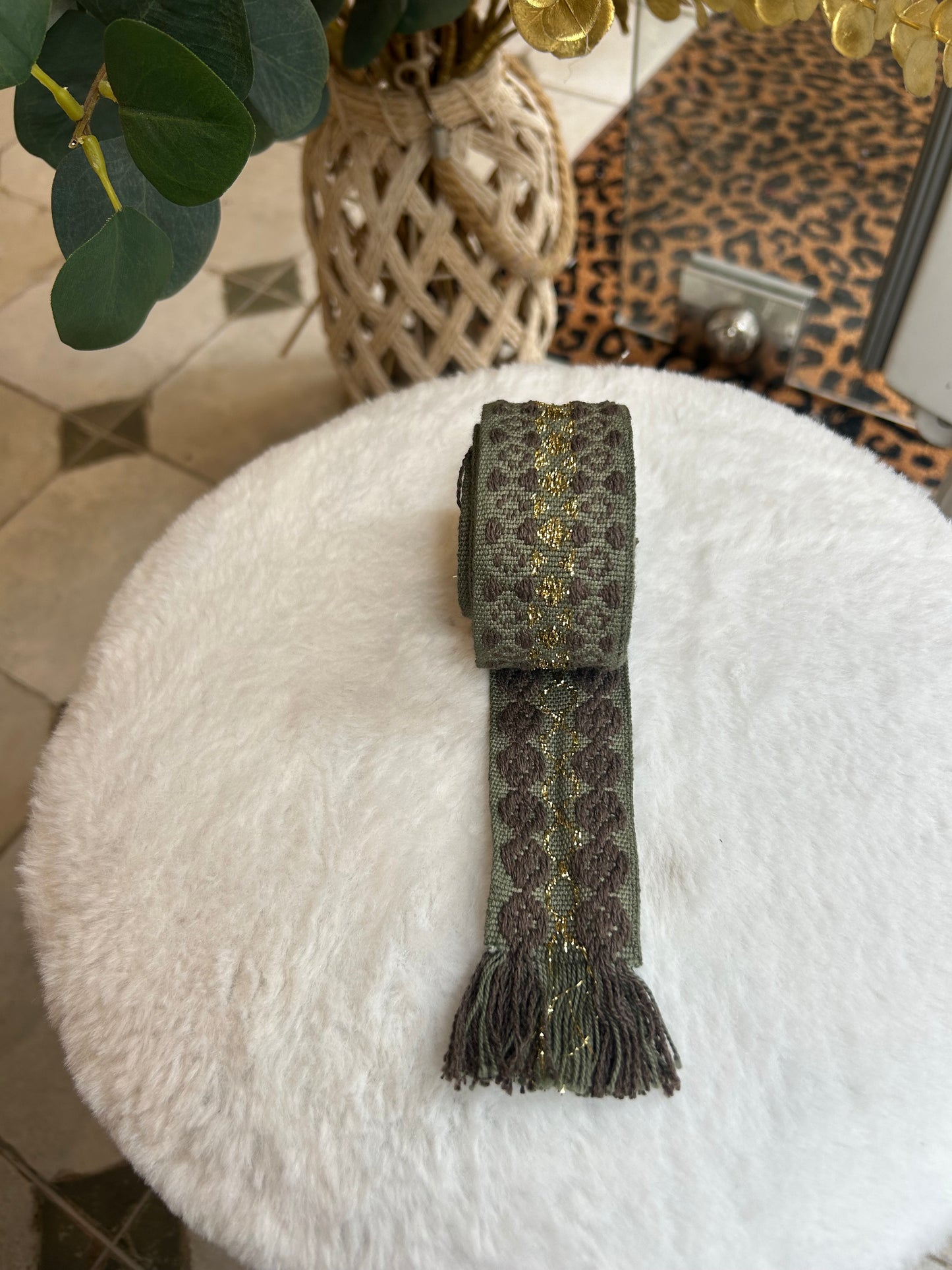 Ceinture kaki - Johanna Paris