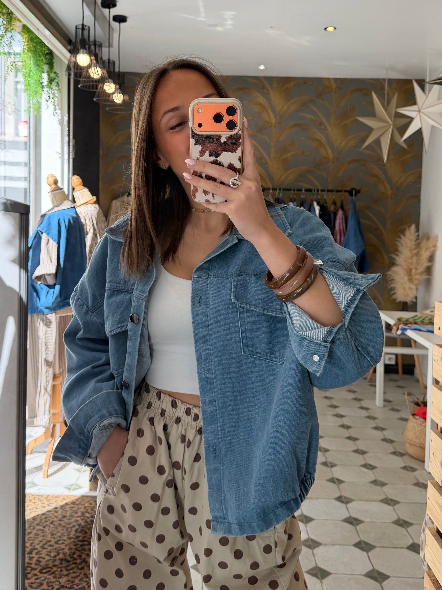 Veste en jean Angelina - Johanna Paris