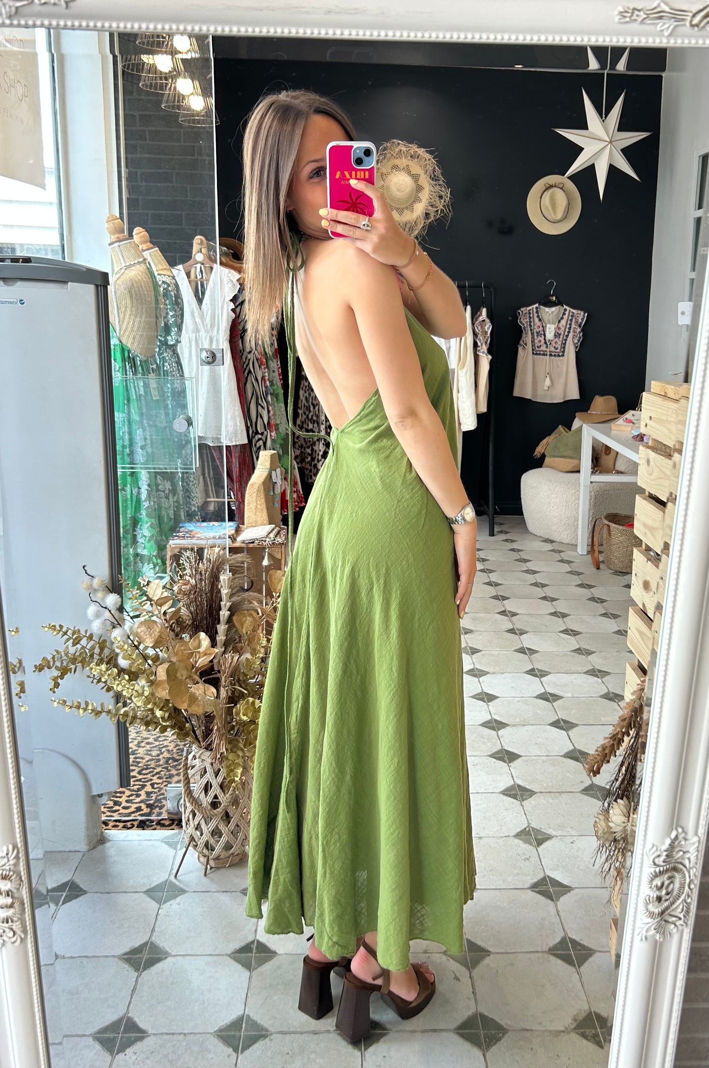 Robe dos nu Léa - Johanna Paris