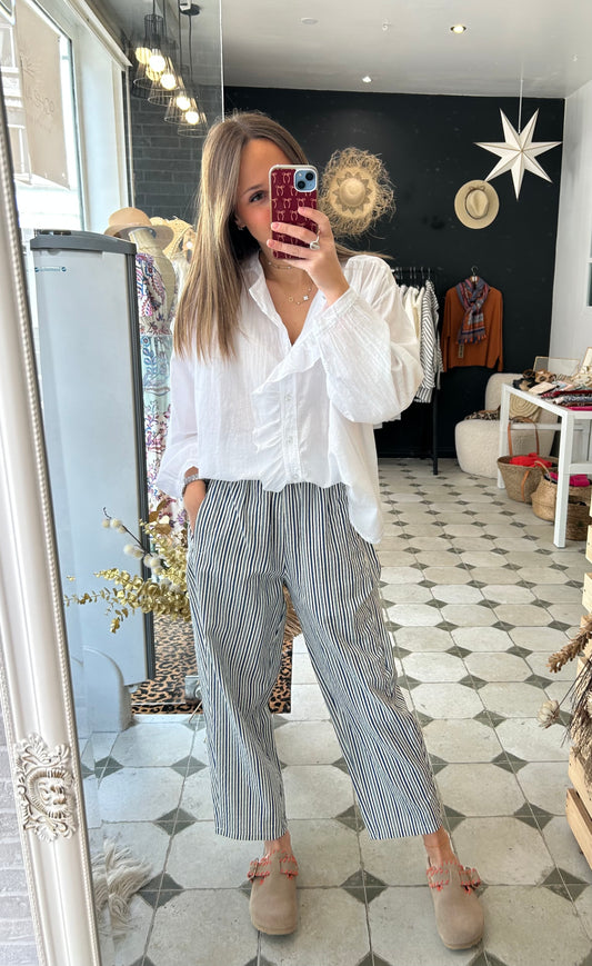 Pantalon Magique avec des rayures - Johanna Paris