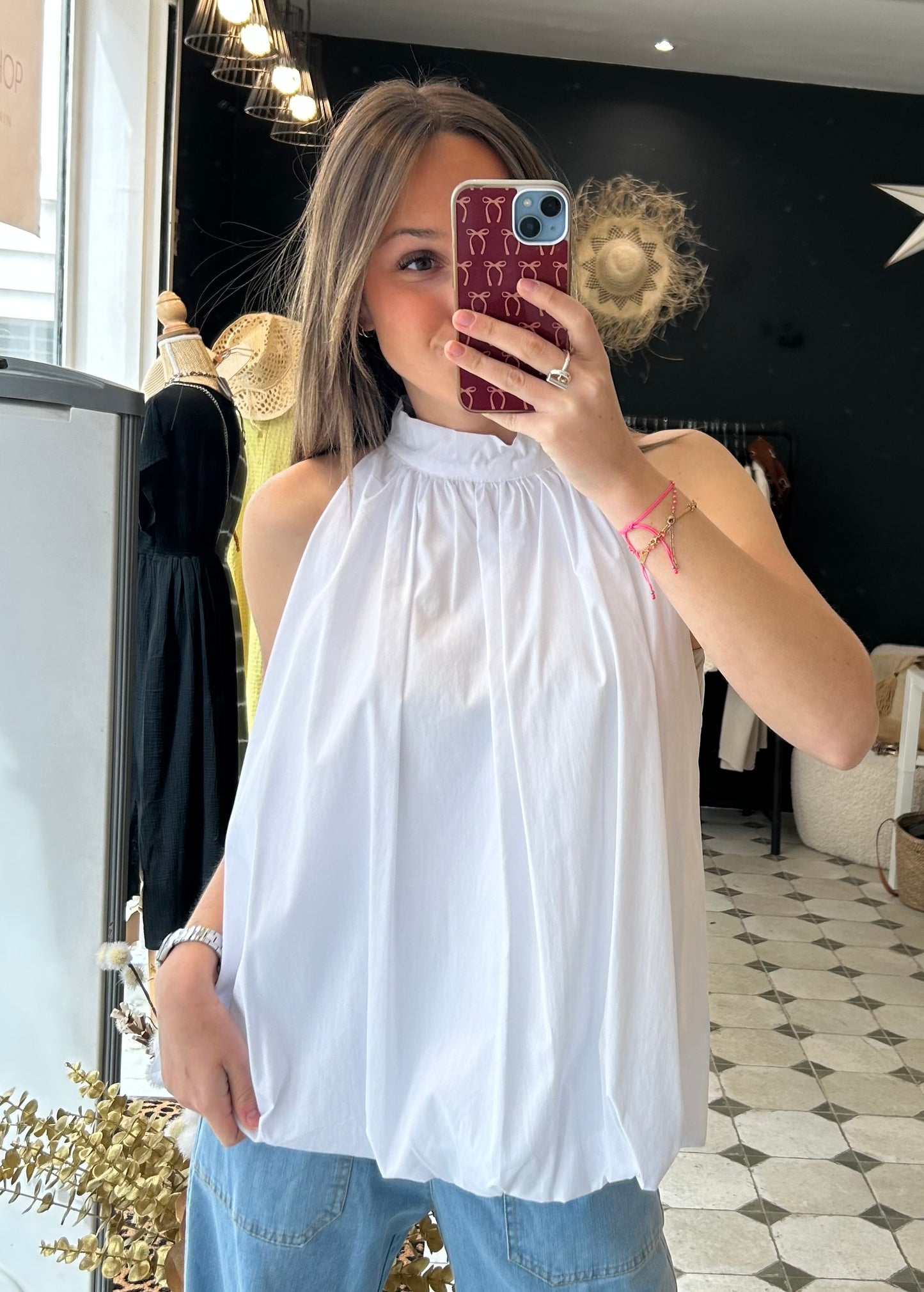 Blouse Léopoldine blanche - Johanna Paris