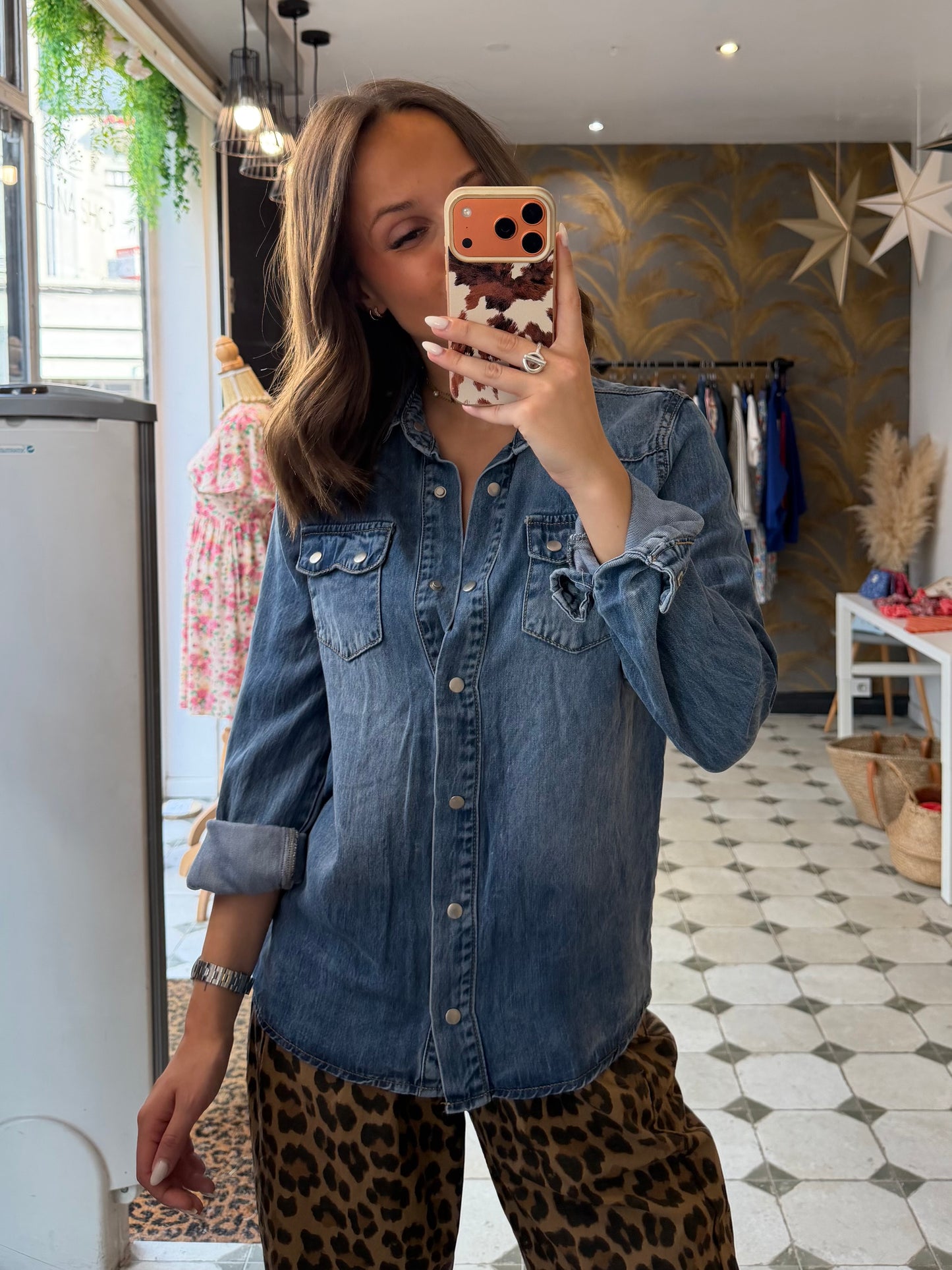 Chemise en jean - Johanna Paris