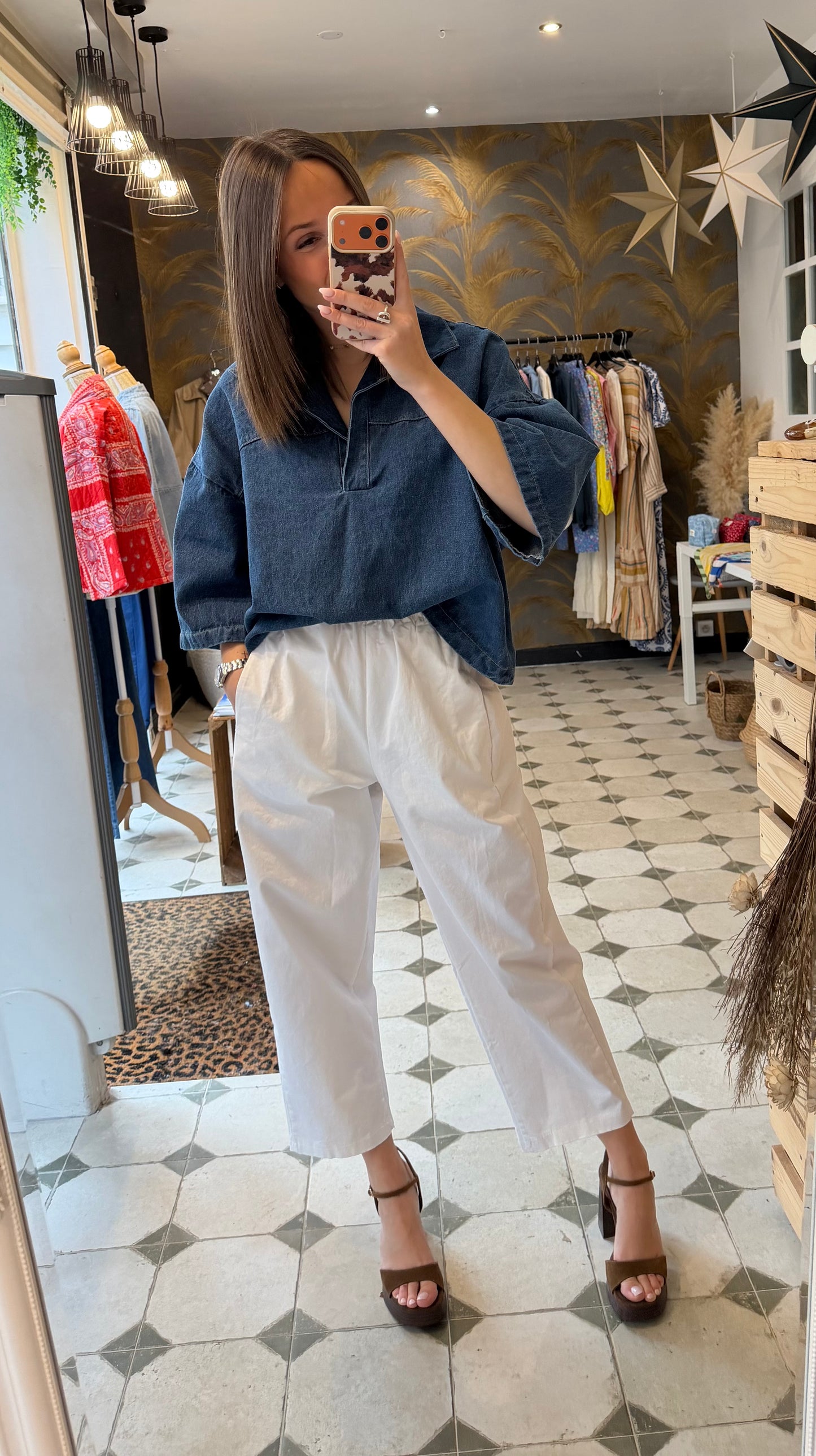 Vareuse en jean - Johanna Paris