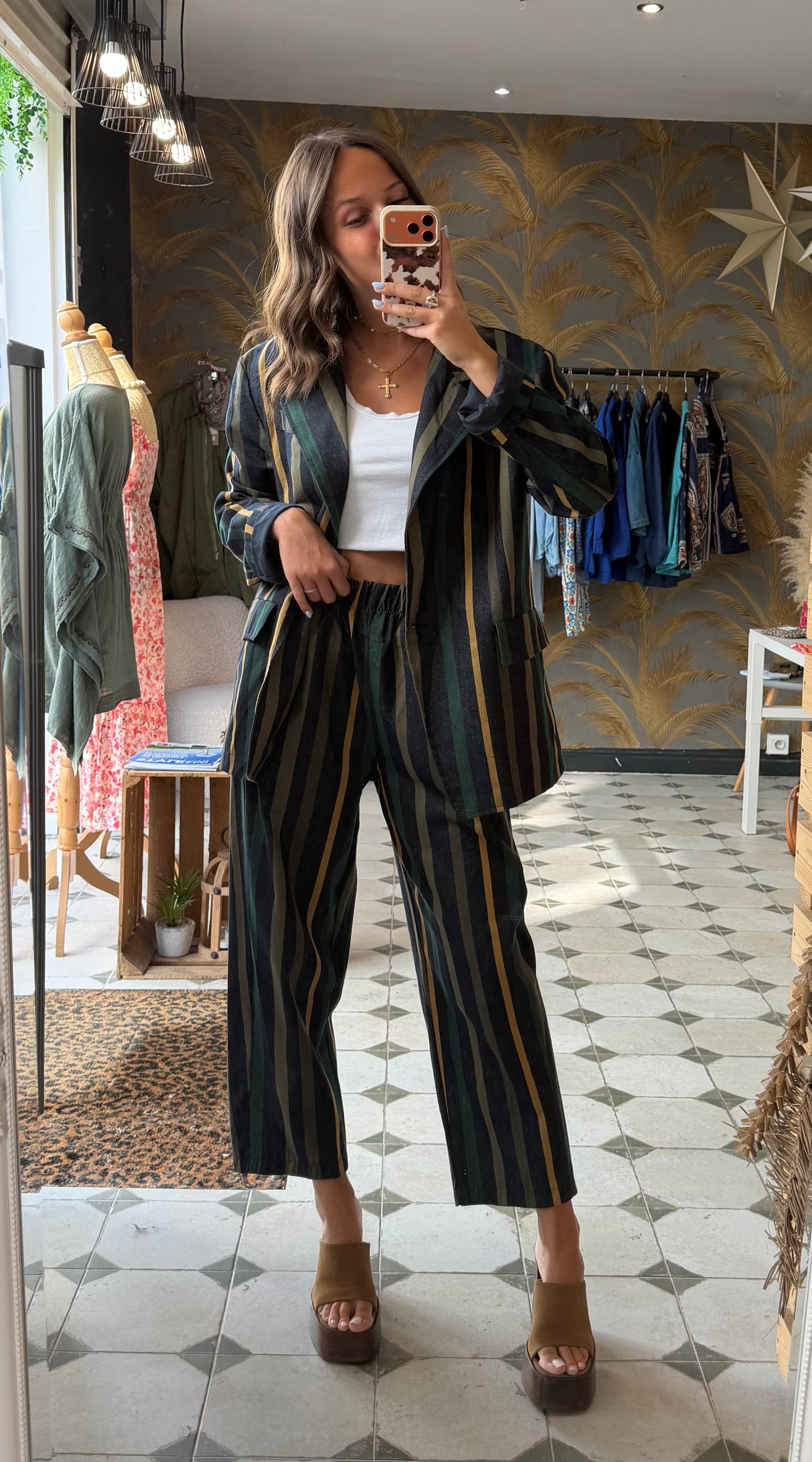 Pantalon Magique Alba kaki - Johanna Paris