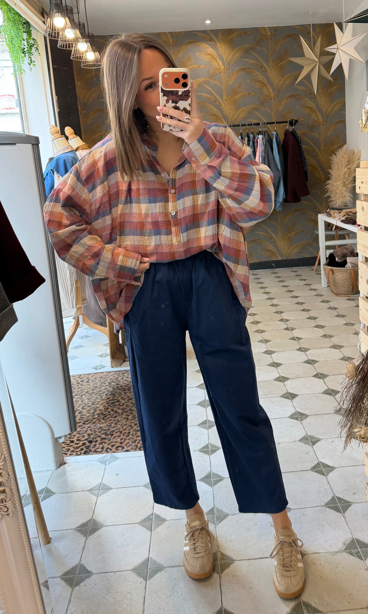 Pantalon Magique bleu marine clair - Johanna Paris -