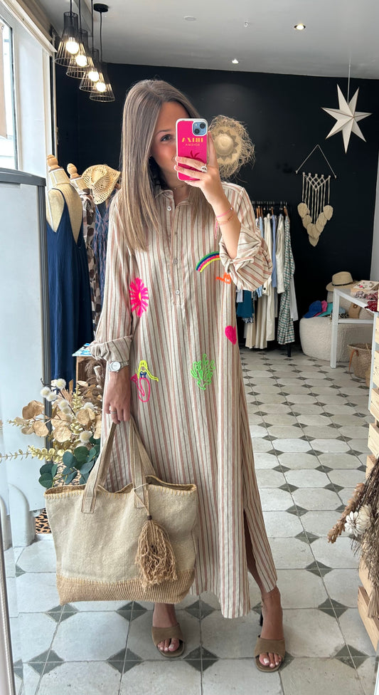 Robe chemise Faustine - Johanna Paris