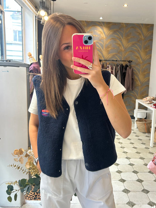 Gilet Maël bleu marine