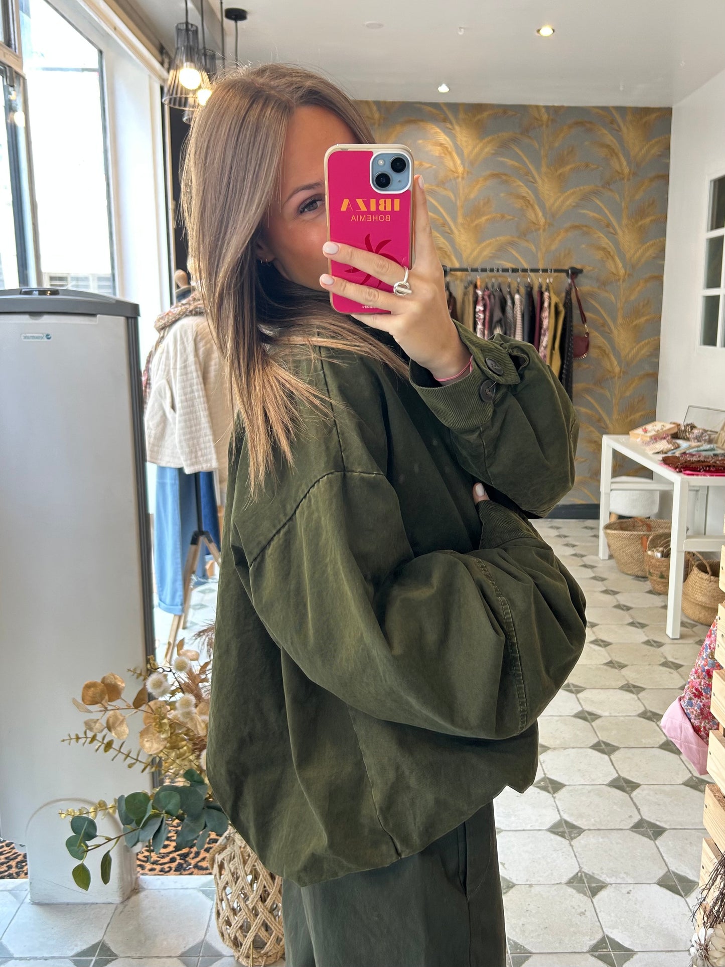 Veste Jenna kaki - Johanna Paris