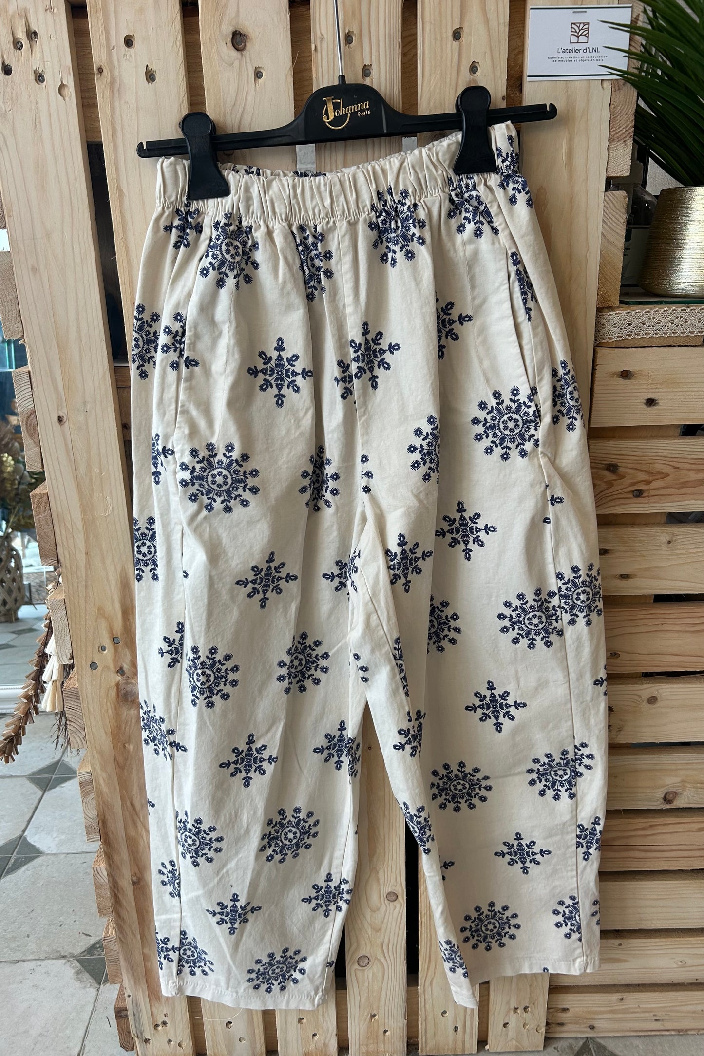 Pantalon Magique rosaces - Johanna Paris
