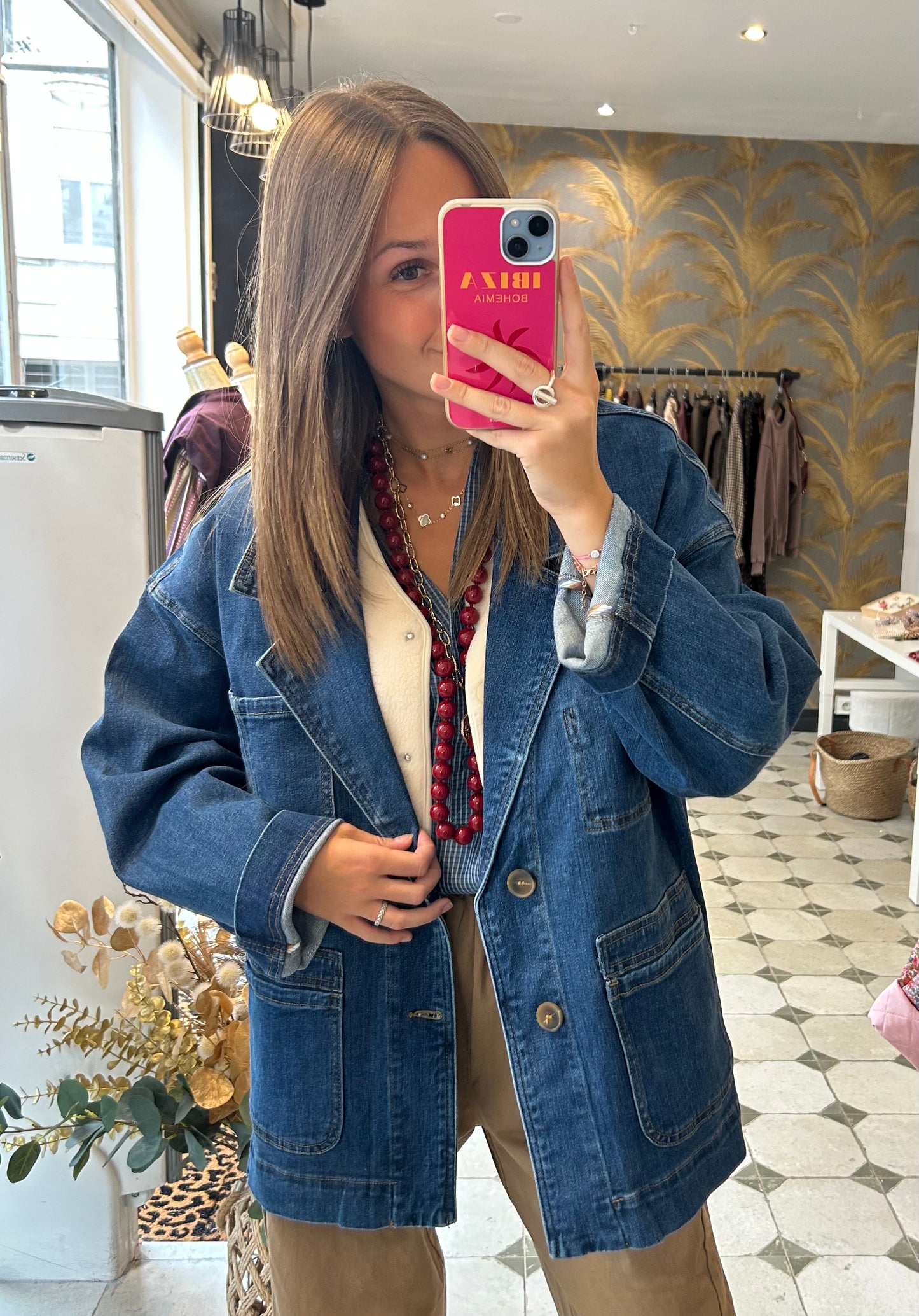 Veste en jean Ava