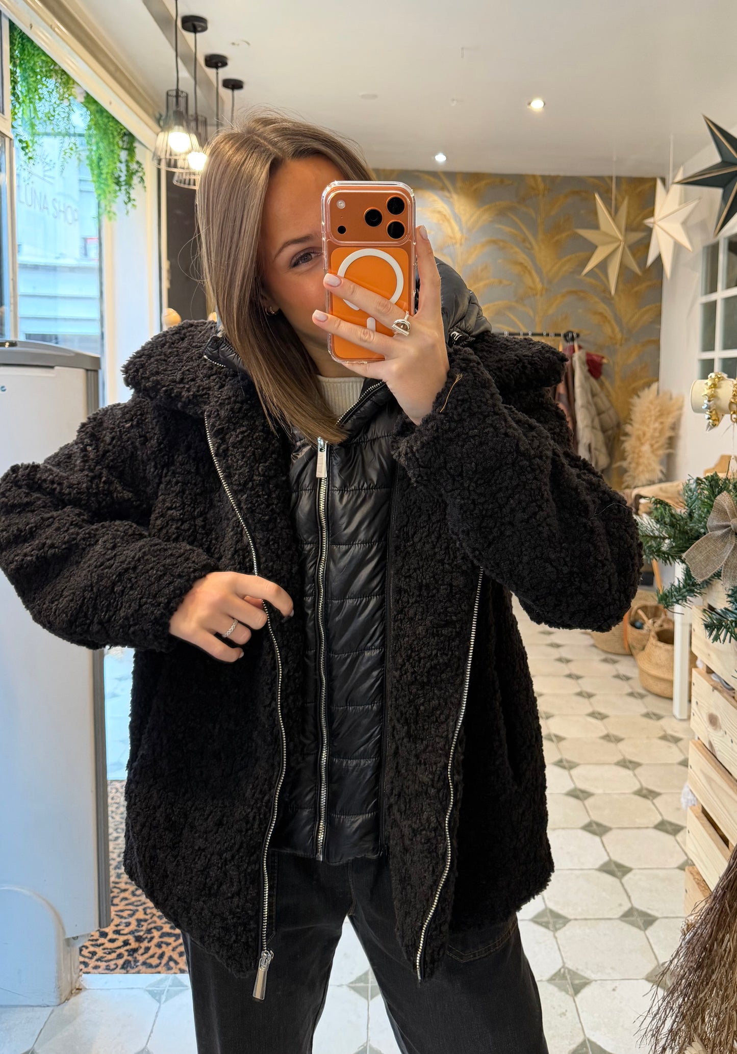 Doudoune bi-matière - Johanna Paris